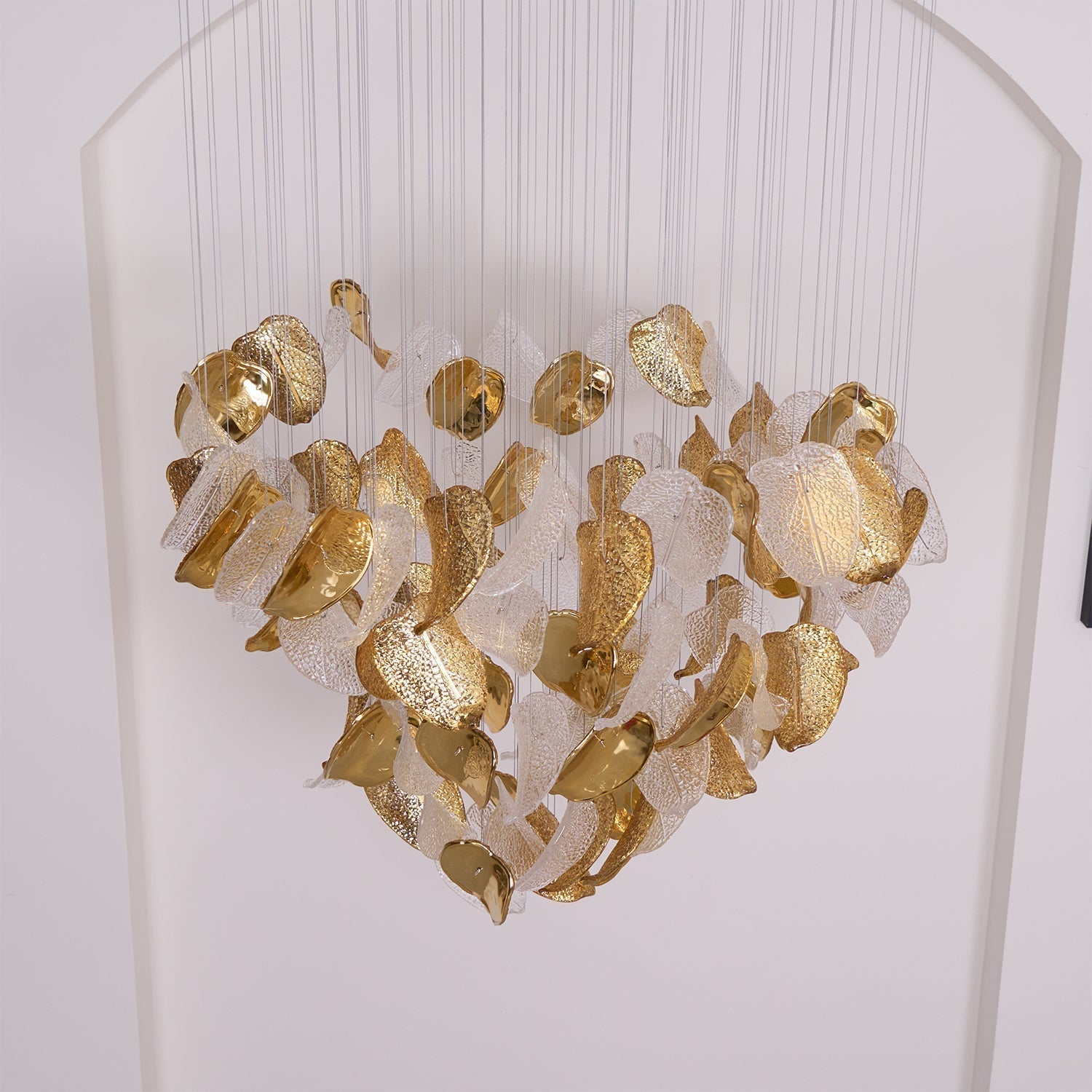 Cesilila Schillernder Blatt-Pendelleuchter-Letslighting