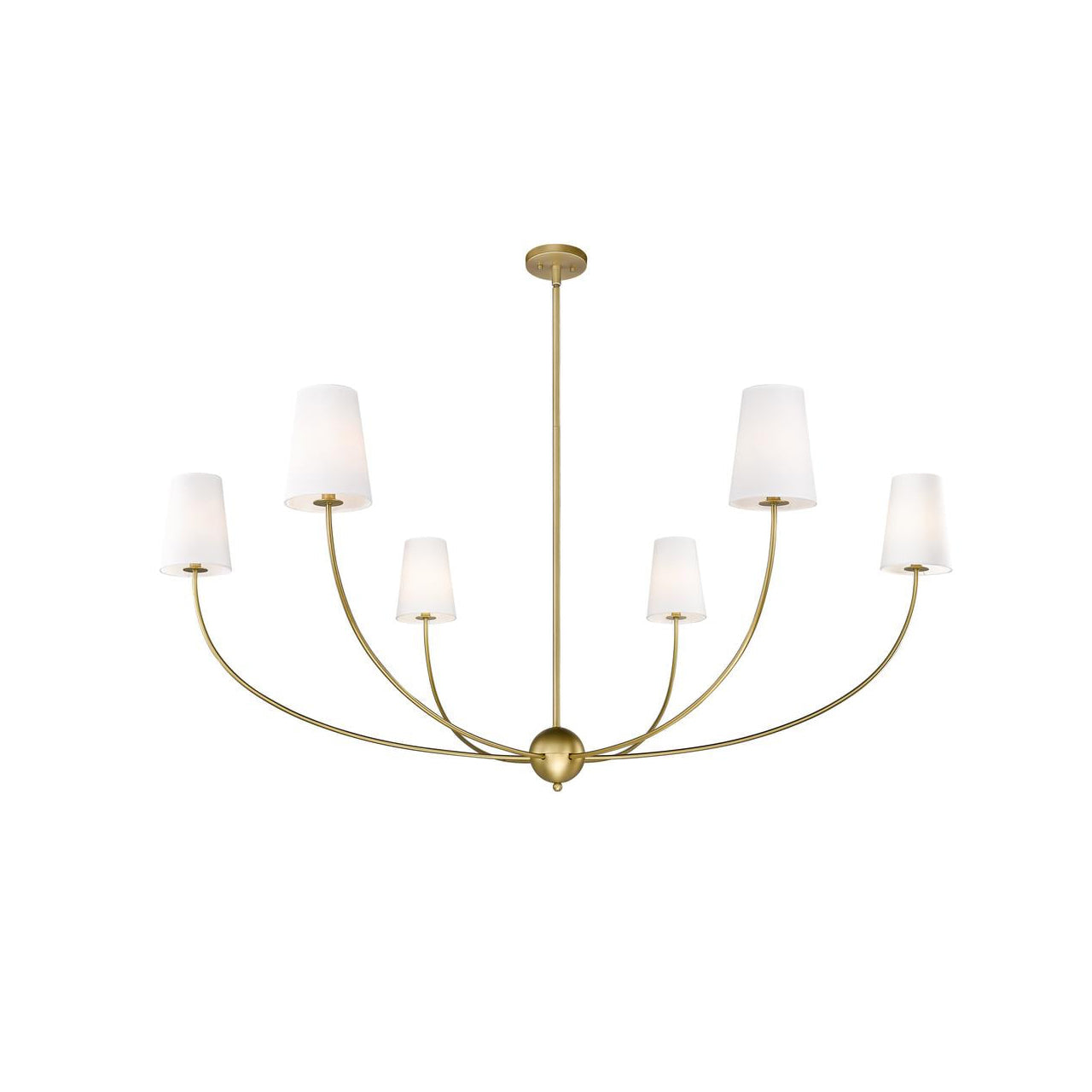 Vetheisra Vintage Industrial Brass Fabric Chandelier - Letslighting
