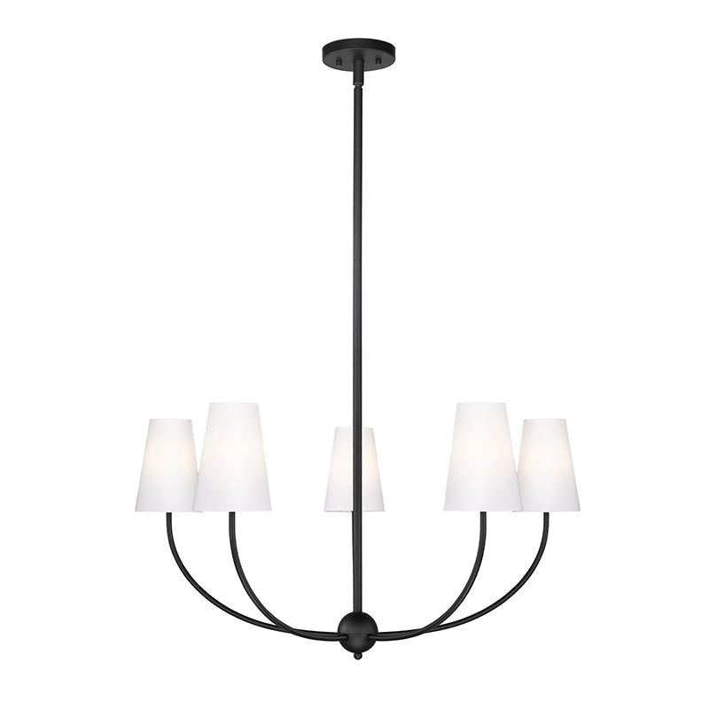 Vetheisra Vintage Industrial Brass Fabric Chandelier - Letslighting