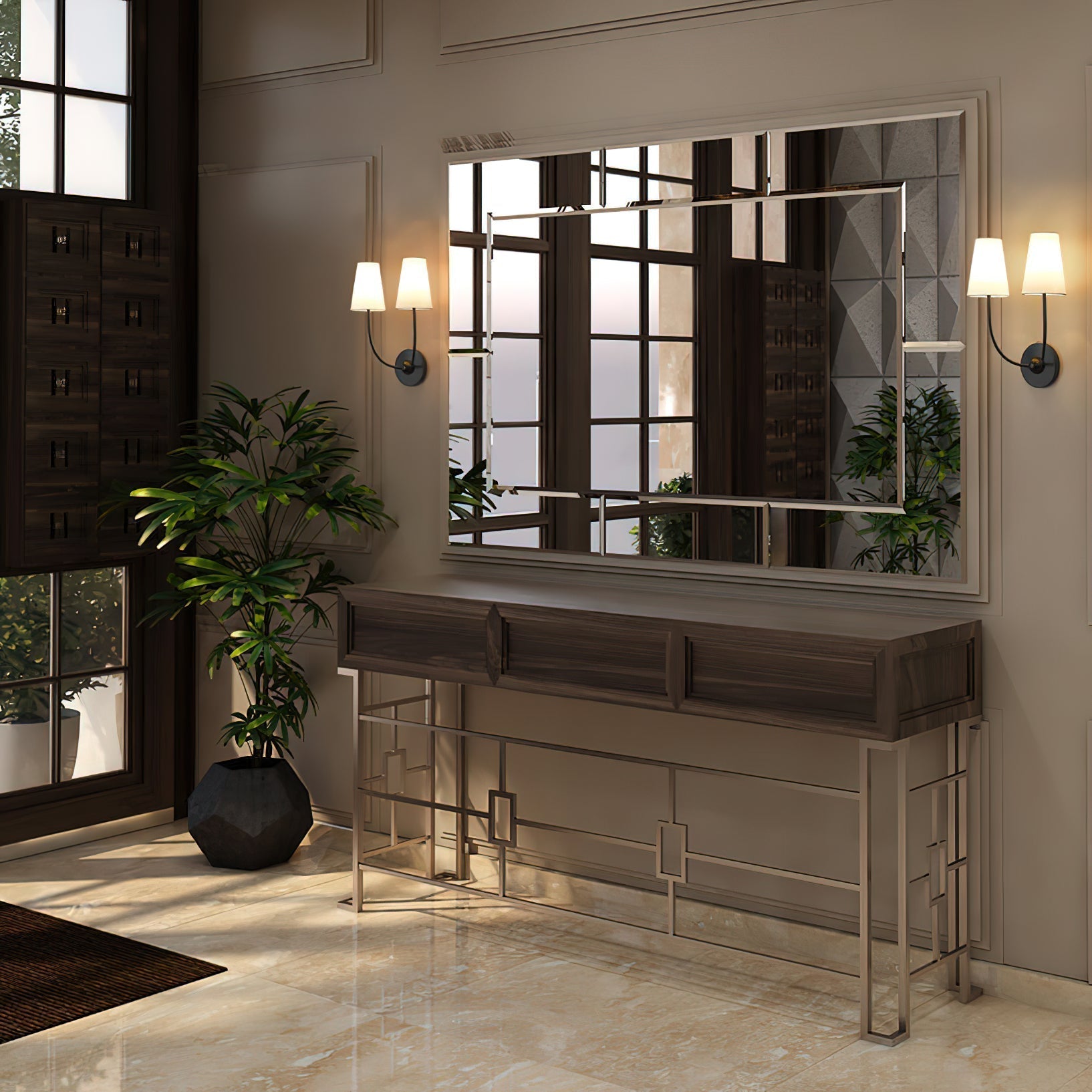 Aldoren Vintage Modern Minimalist Brass Fabric Wall Lamp - Letslighting