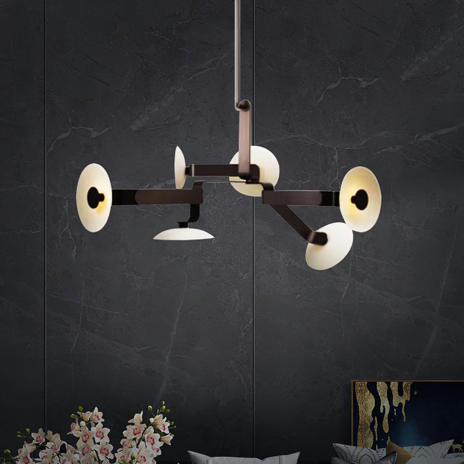 Samuel Moderner Vintage-Kronleuchter aus Eisen-Letslighting