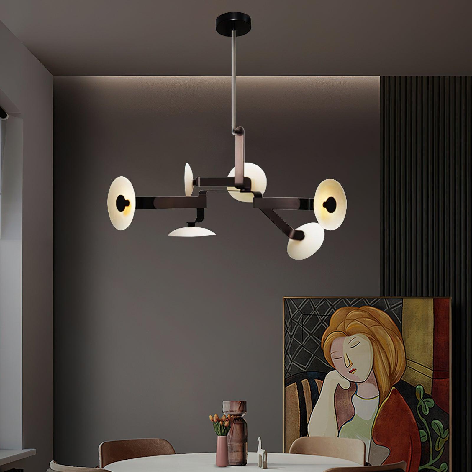Samuel Moderner Vintage-Kronleuchter aus Eisen-Letslighting