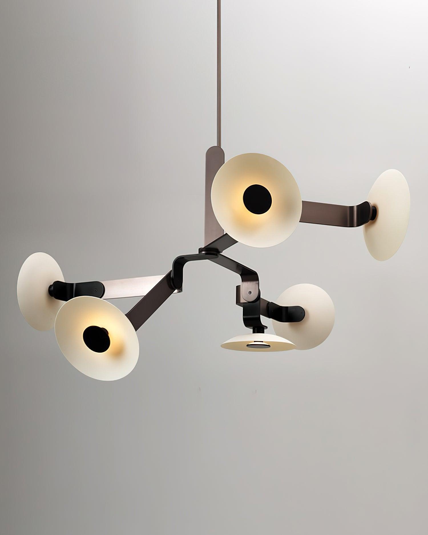 Samuel Moderner Vintage-Kronleuchter aus Eisen-Letslighting