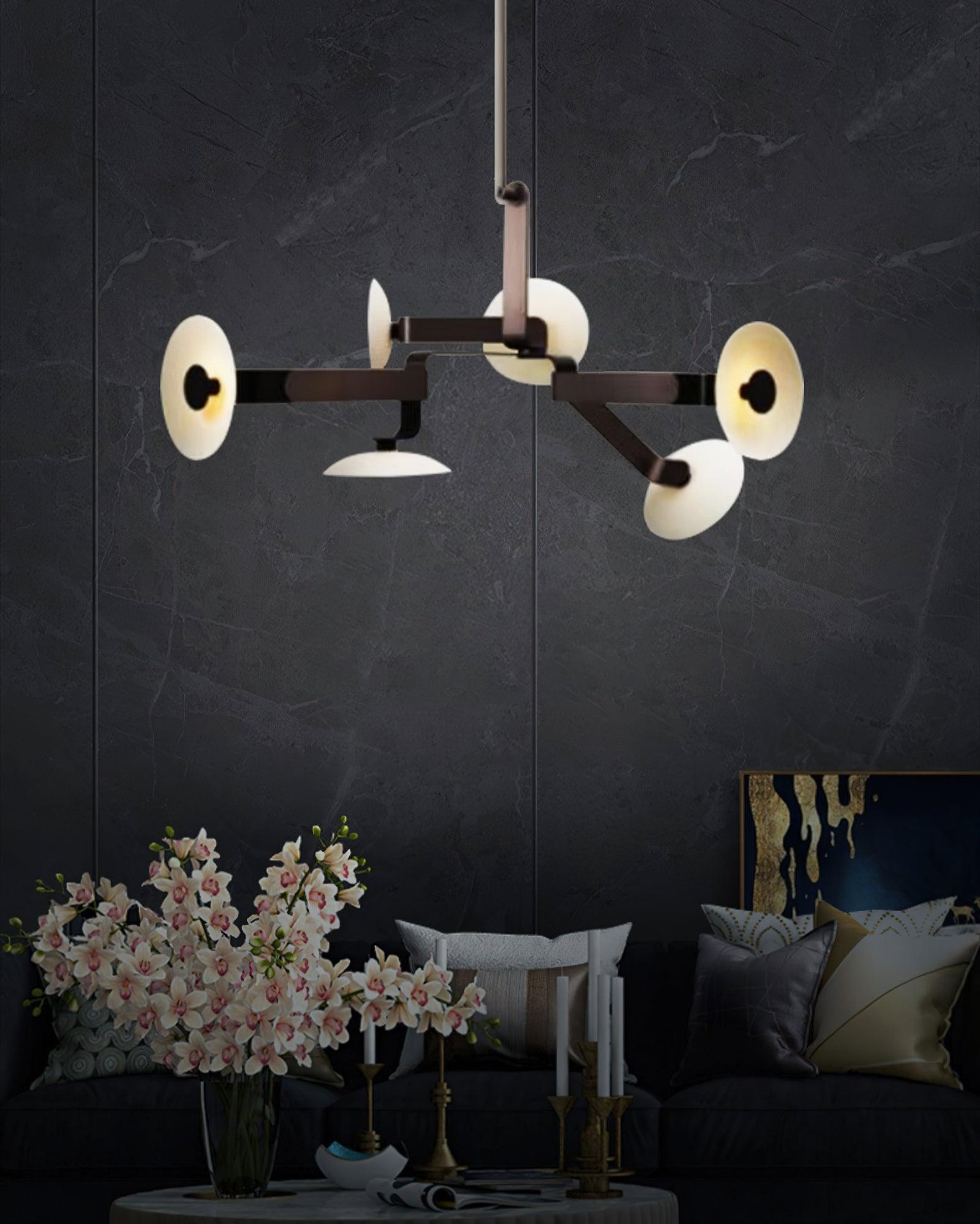 Samuel Moderner Vintage-Kronleuchter aus Eisen-Letslighting