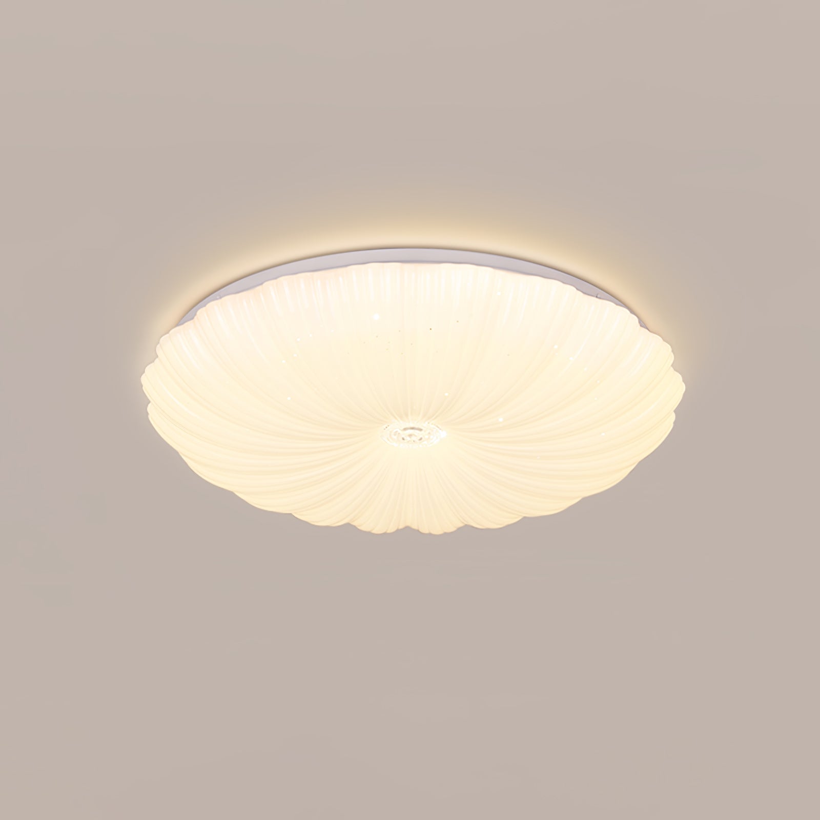 Coloria Nordisch Kunst Muschel Rund Deckenleuchte-Letslighting