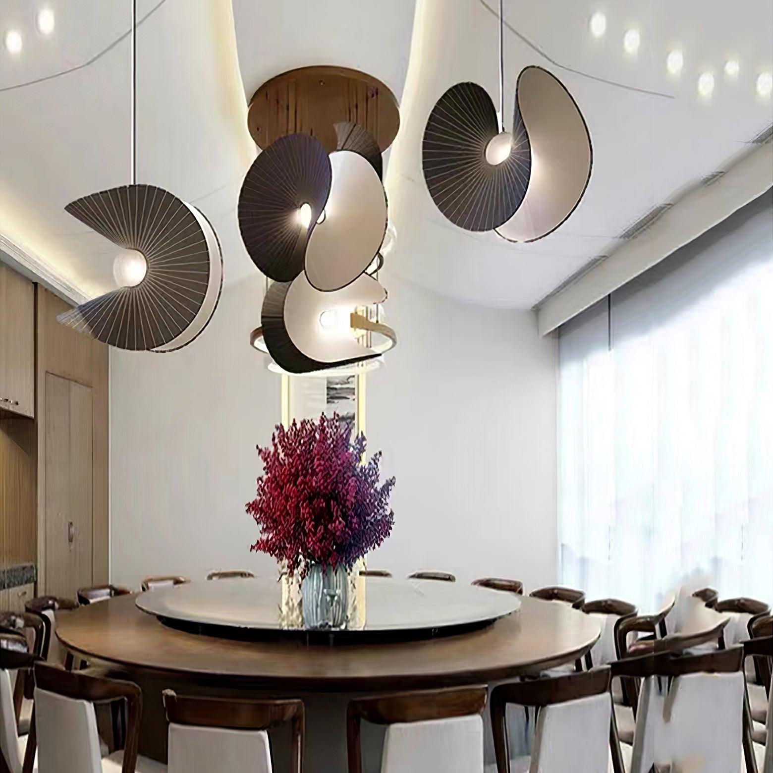Mavira Stoff Pendelleuchte-Letslighting