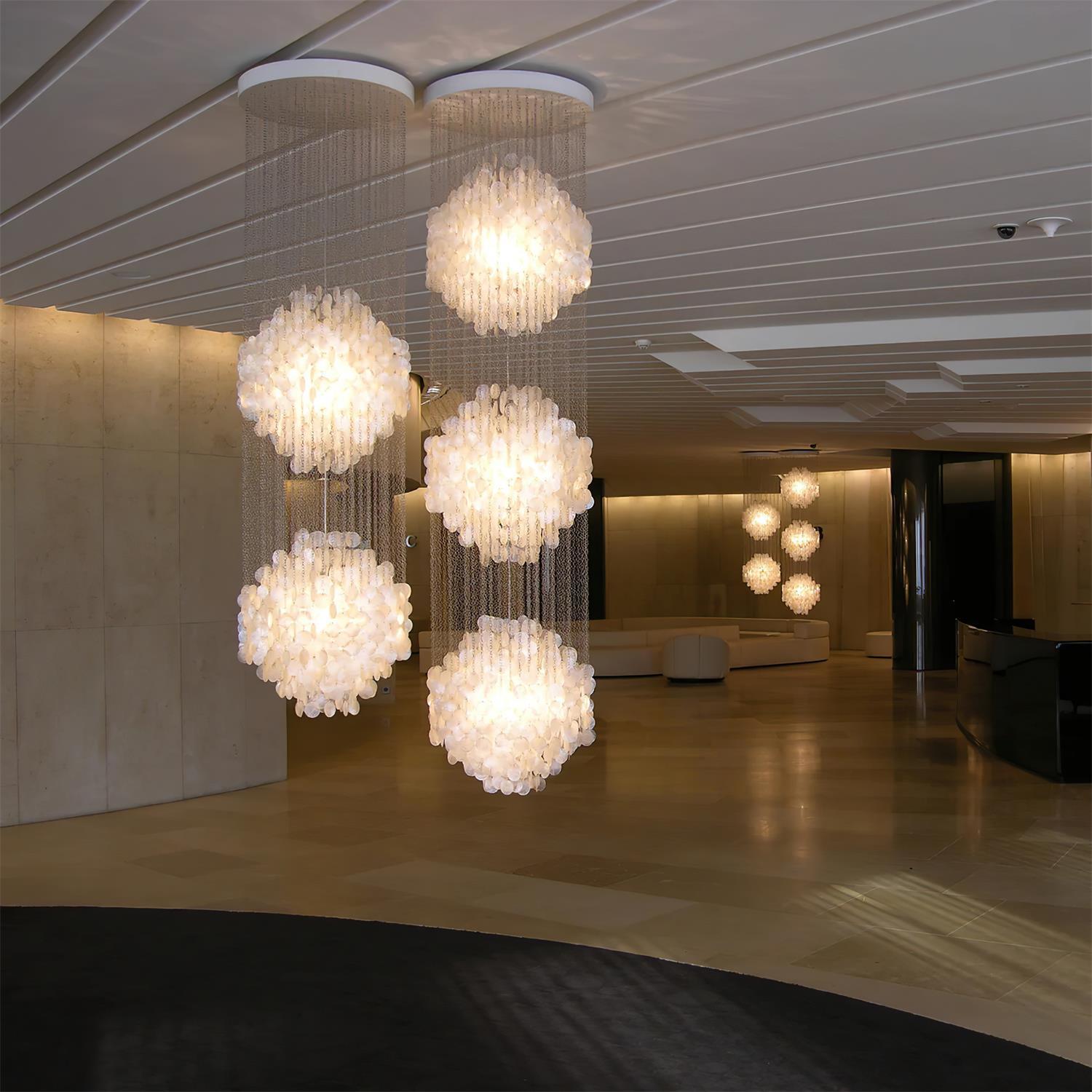 Idoris Postmodern Luxus Wasserfall Kronleuchter-Letslighting