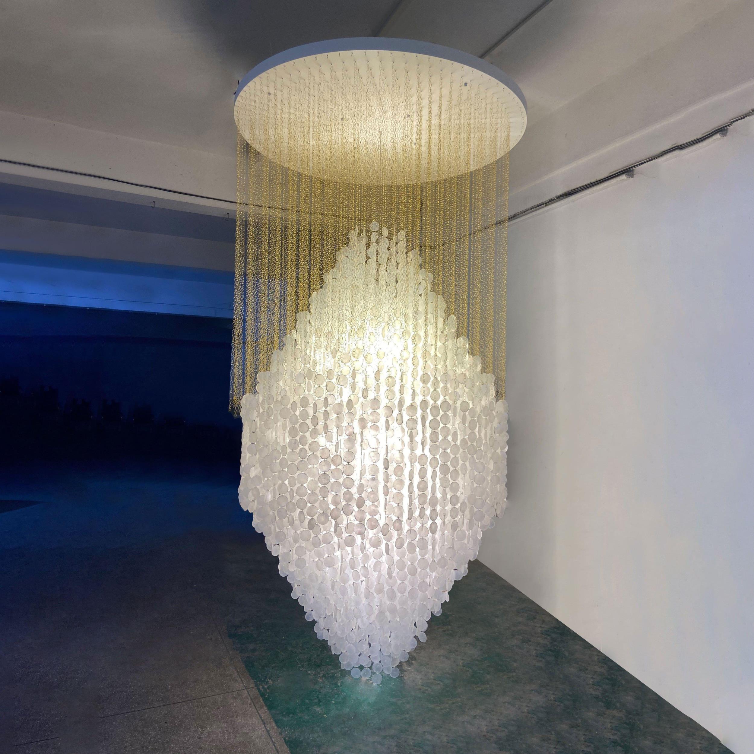 Idoris Postmodern Luxus Wasserfall Kronleuchter-Letslighting