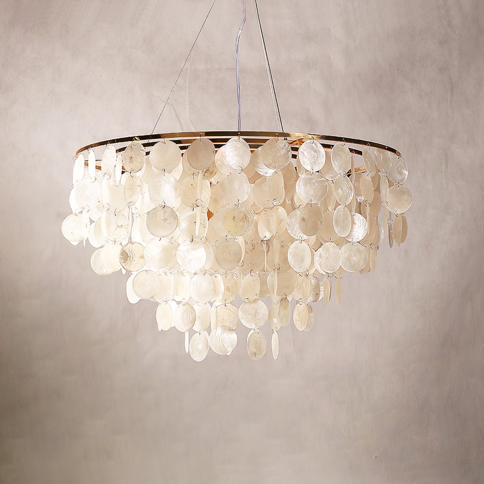 Esileth Postmodern Luxus Muschel Windspiel Kronleuchter-Letslighting