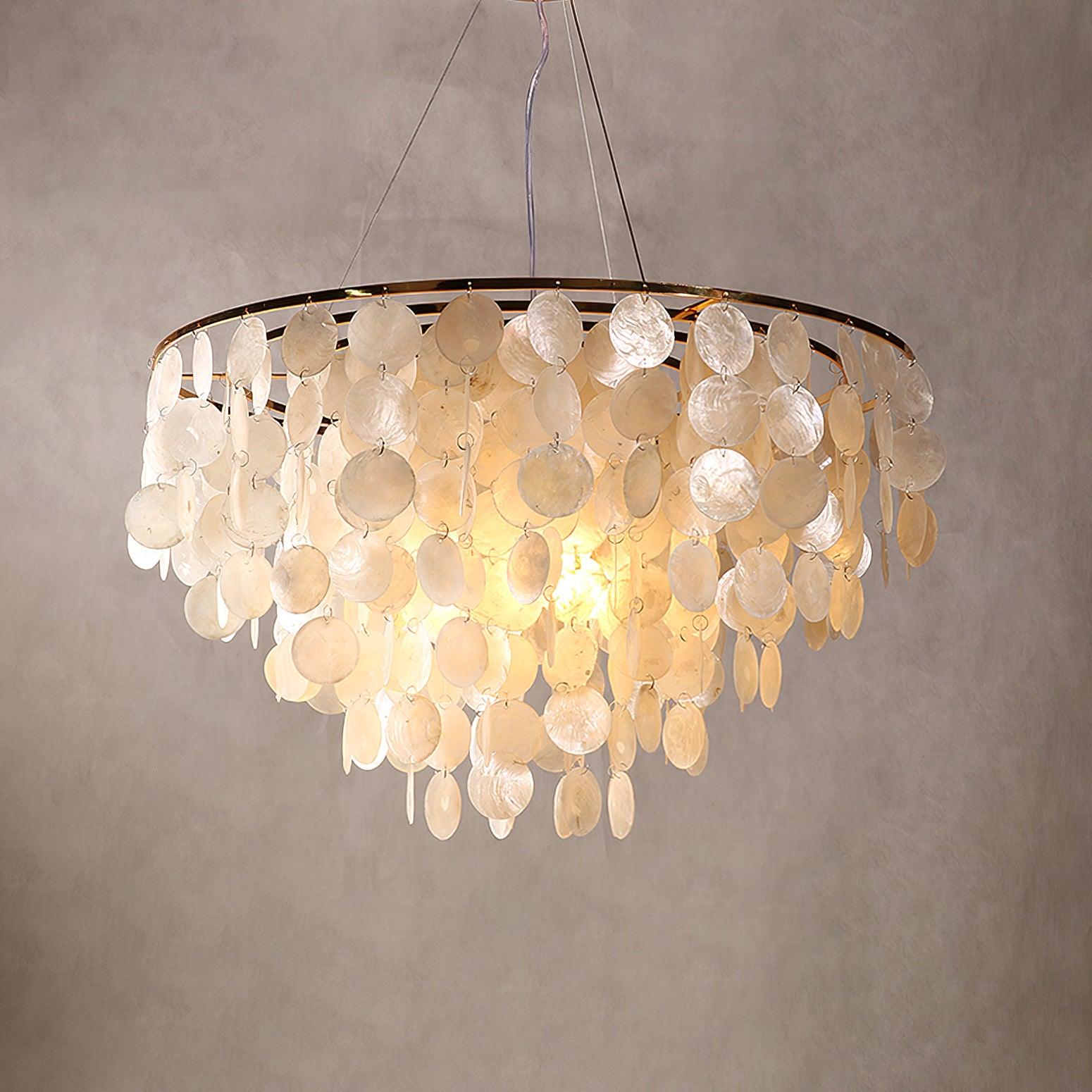 Esileth Postmodern Luxus Muschel Windspiel Kronleuchter-Letslighting