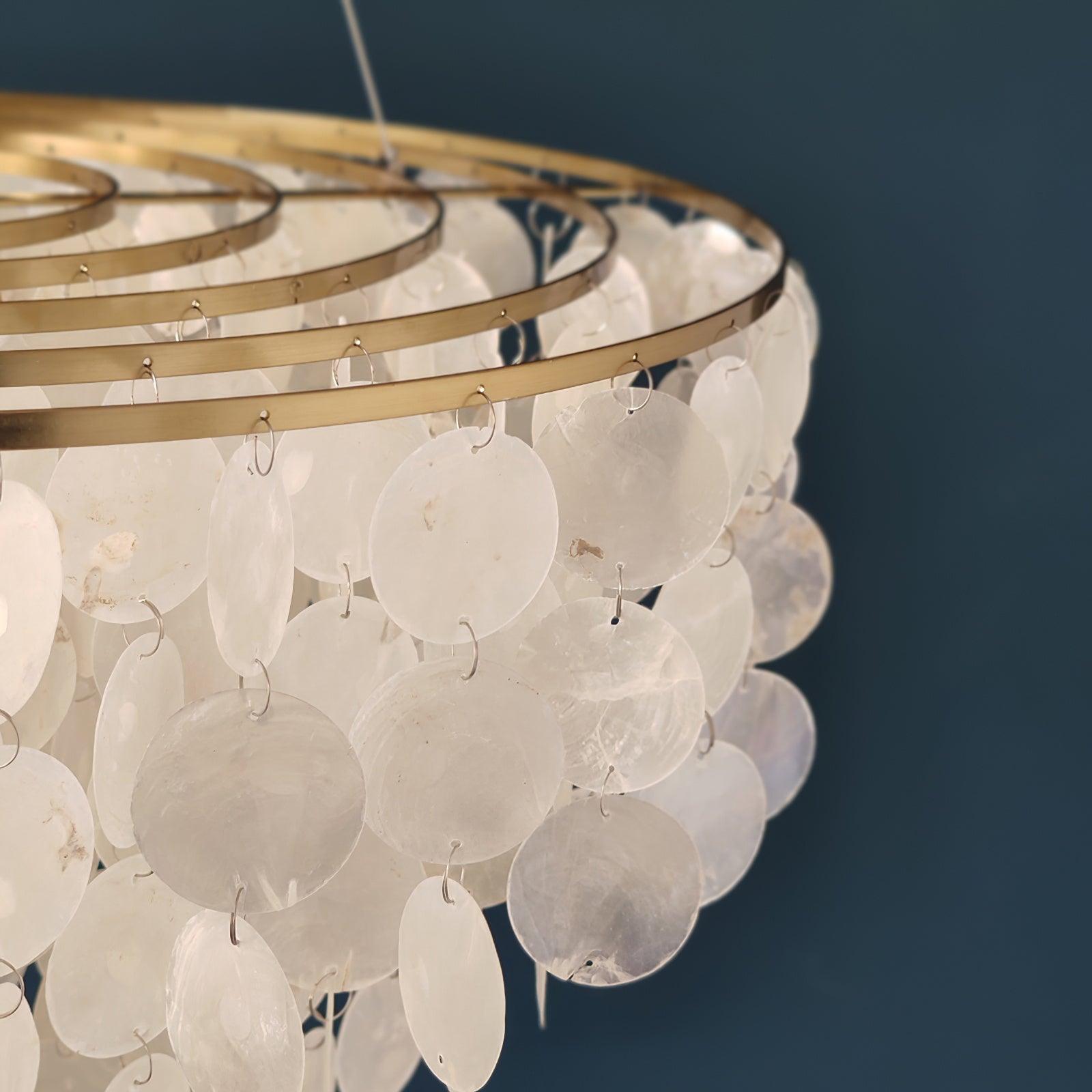 Esileth Postmodern Luxus Muschel Windspiel Kronleuchter-Letslighting