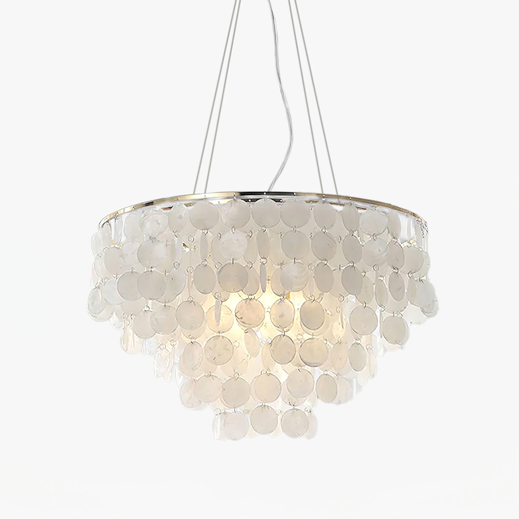Esileth Postmodern Luxus Muschel Windspiel Kronleuchter-Letslighting