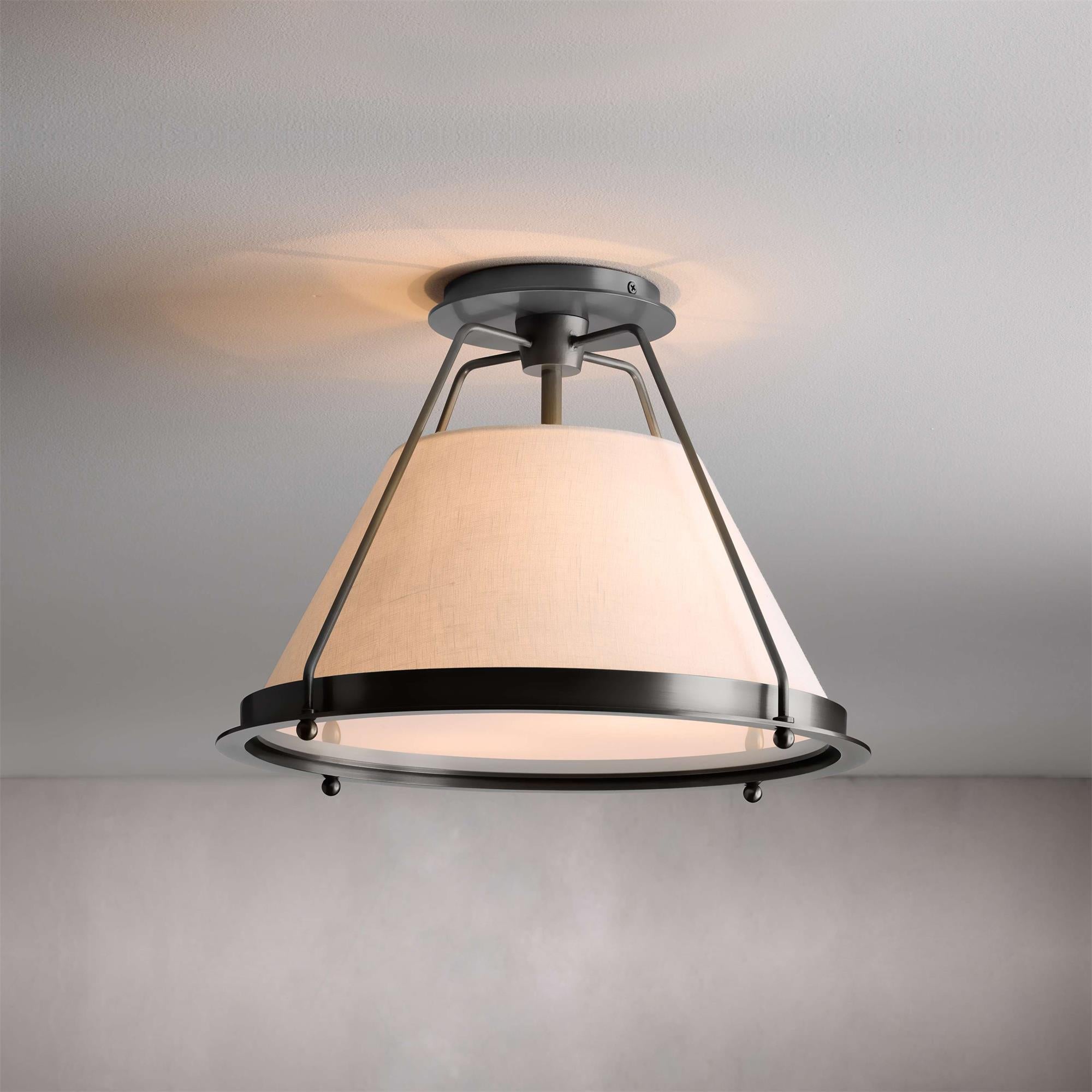 Ardennes Aufbau-Deckenleuchte Luxus Messing-Letslighting