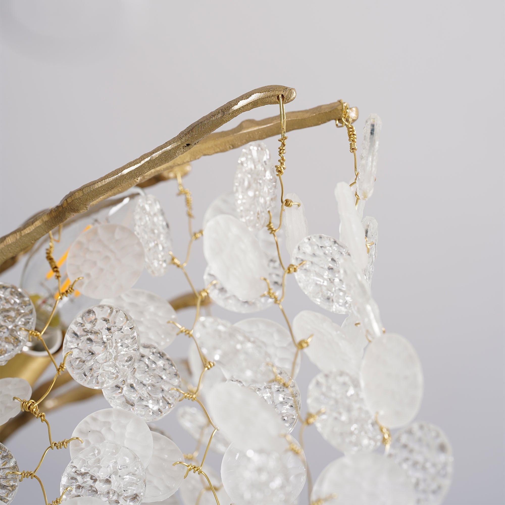 Lustra Pendelleuchte Kristall Tauperle-Letslighting