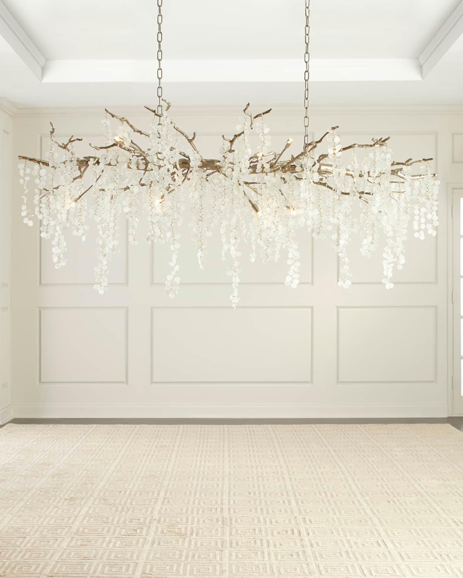 Lustra Pendelleuchte Kristall Tauperle-Letslighting