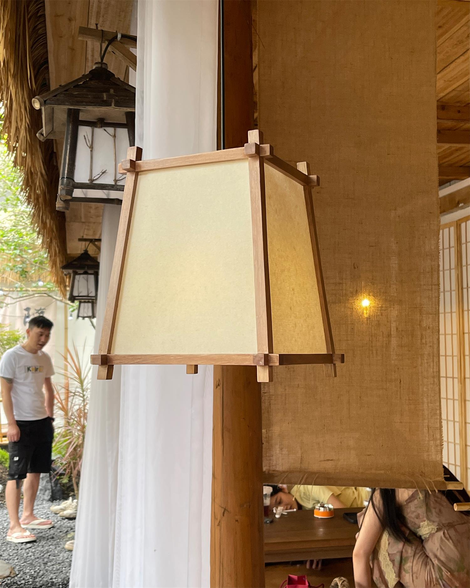 Calira Pendelleuchte Stoff-Letslighting