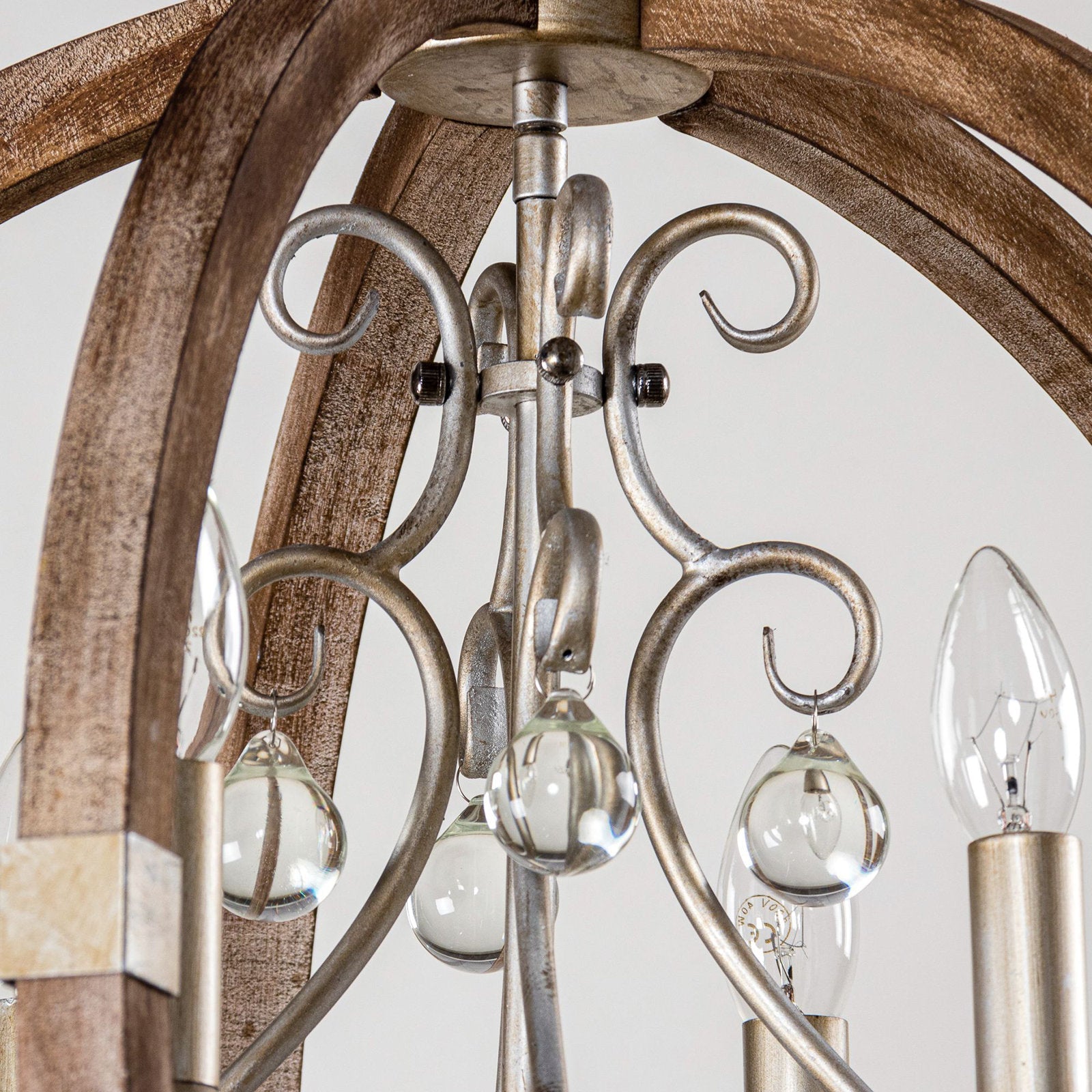 Oltheyra Eleganz Holz Pendelleuchte-Letslighting