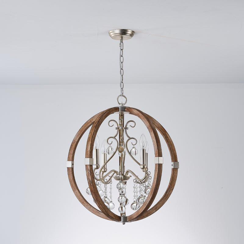 Oltheyra Eleganz Holz Pendelleuchte-Letslighting