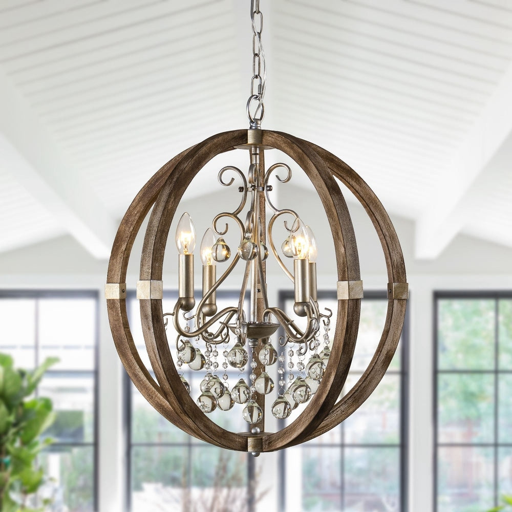 Oltheyra Eleganz Holz Pendelleuchte-Letslighting