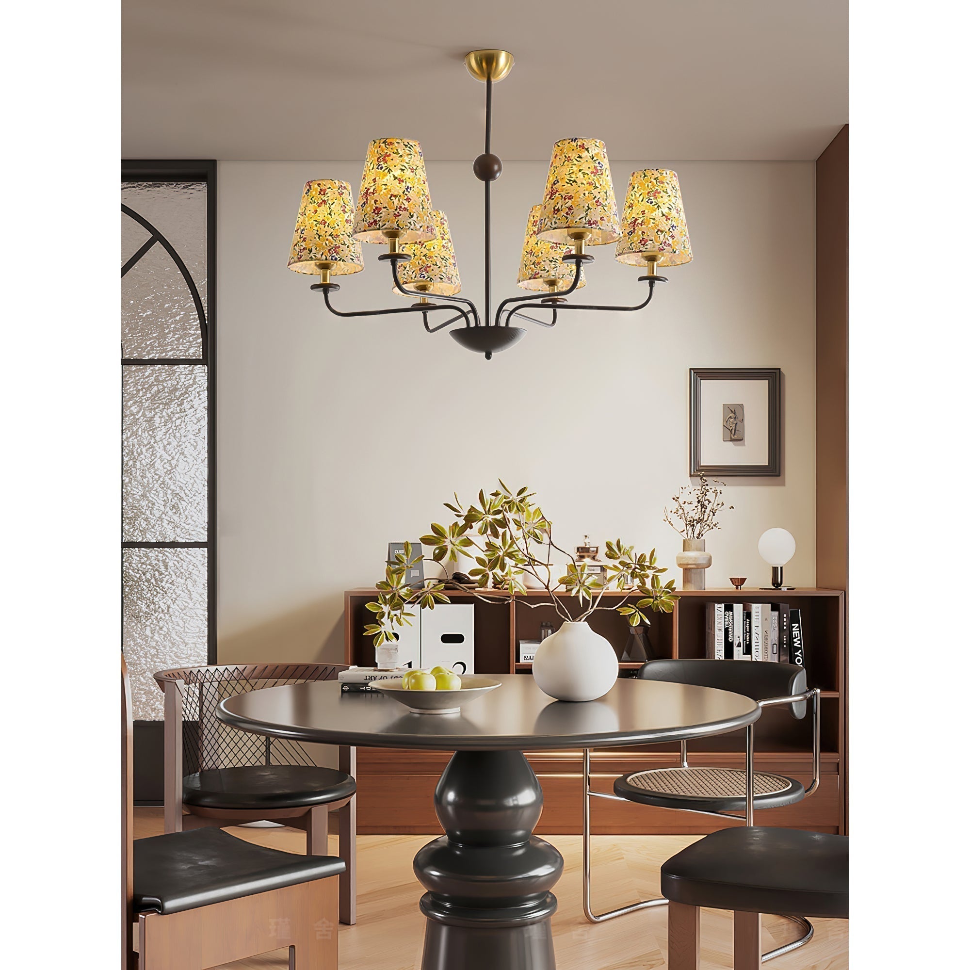 Aurmaren Vintage Industrieller Stoff-Kronleuchter-Letslighting