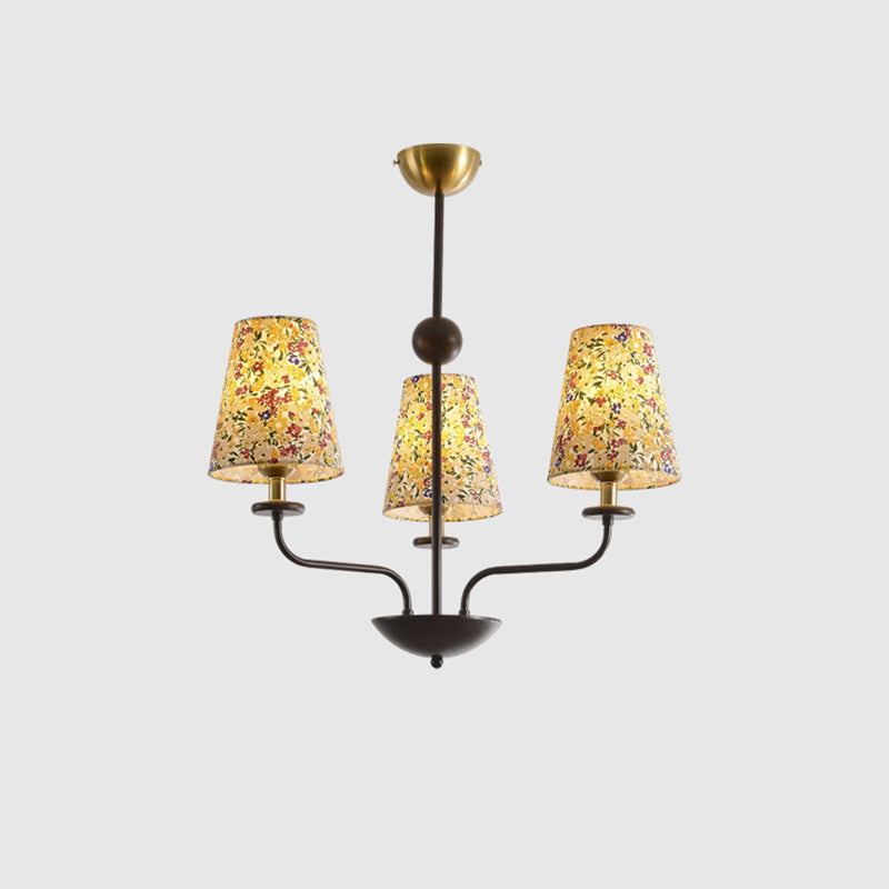 Aurmaren Vintage Industrieller Stoff-Kronleuchter-Letslighting