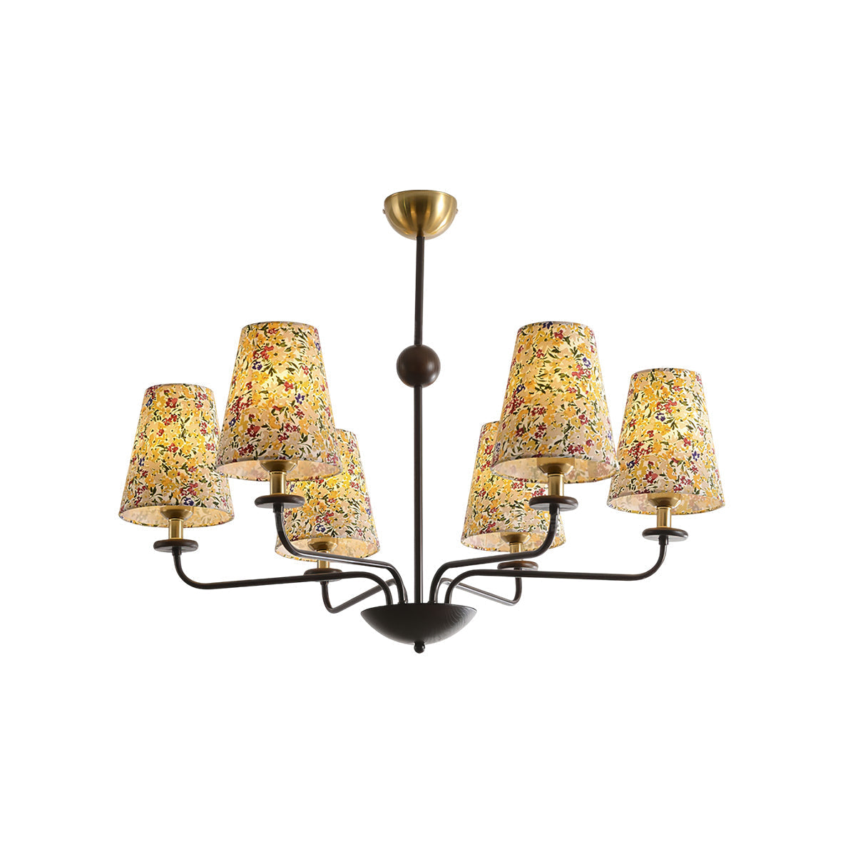 Aurmaren Vintage Industrieller Stoff-Kronleuchter-Letslighting