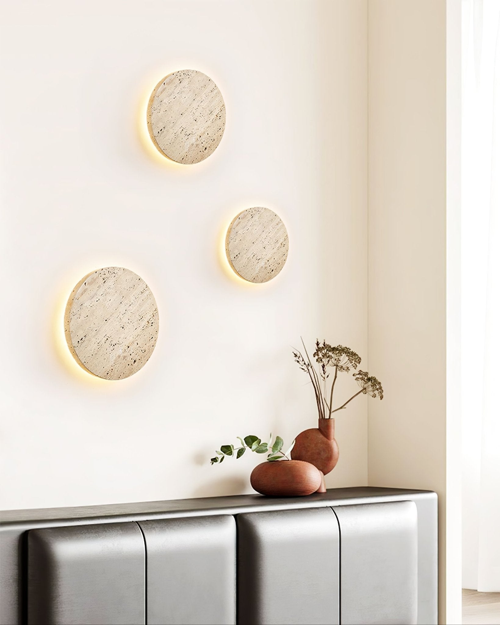 Artale Travertine Wall Light - Neutralighting