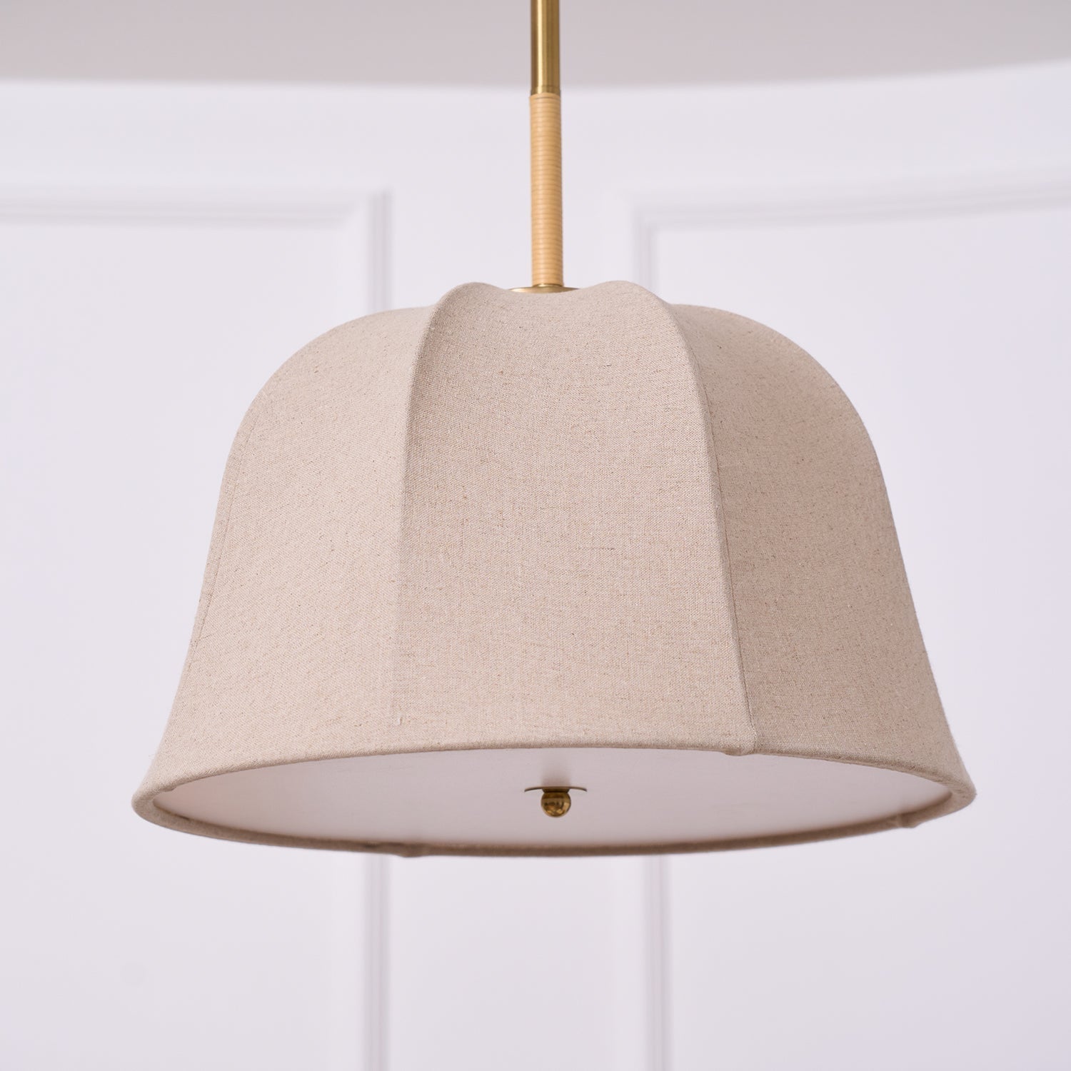 Fiora Vintage Stoff Pendelleuchte Lampe-Letslighting