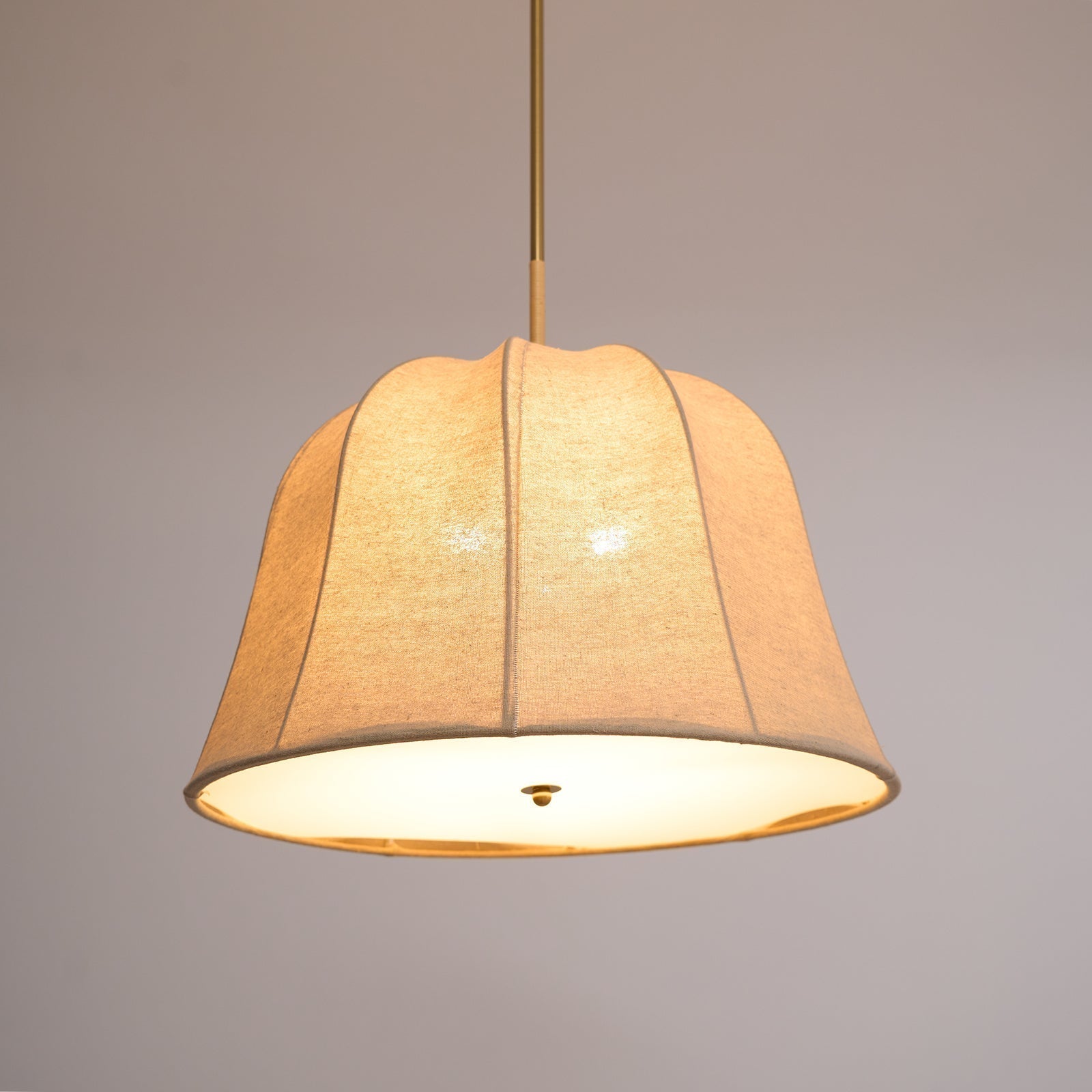 Fiora Vintage Stoff Pendelleuchte Lampe-Letslighting