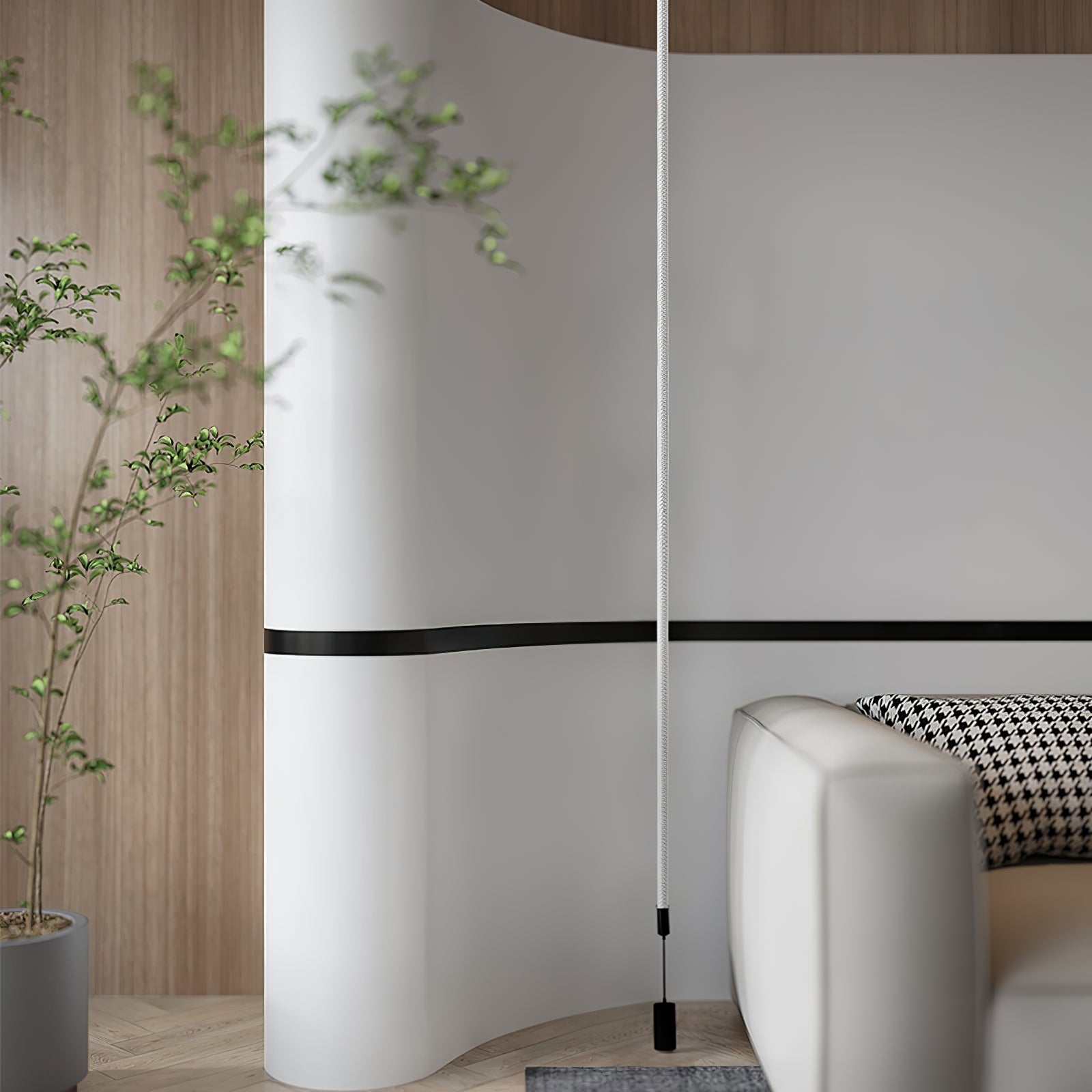 Osile Moderne Minimalistische Pendelleuchte aus Metall-Letslighting