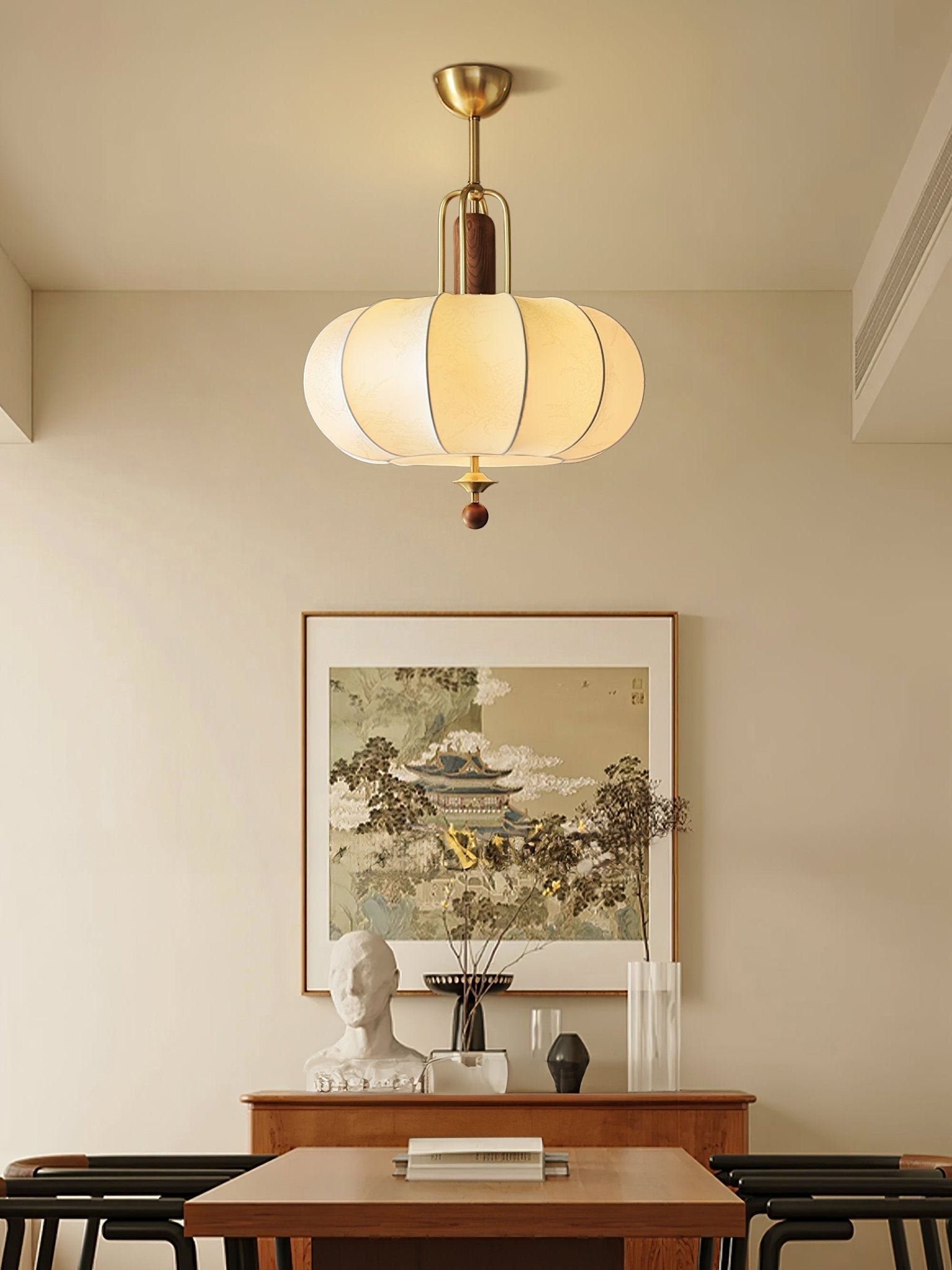 Solis Retro Gold Pendelleuchte Lampe-Letslighting