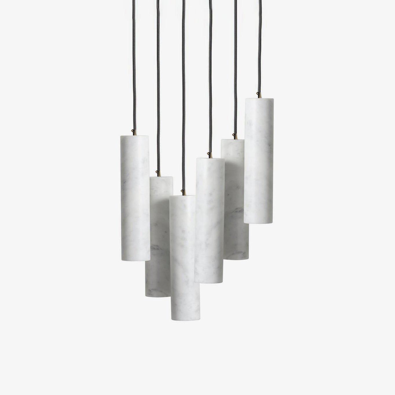 Nyxara Cluster Alabaster Pendant Light Staircase - Neutralighting