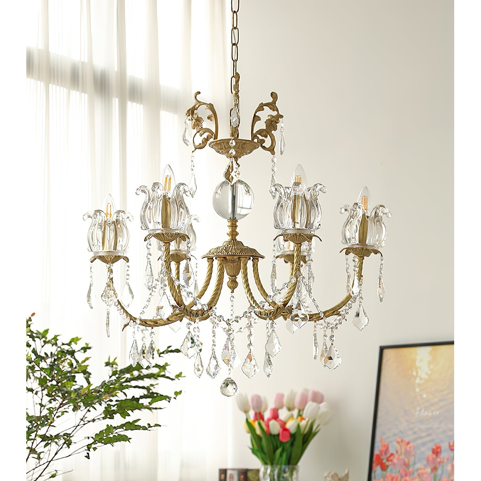 Evynyra Kristall Postmodern Luxus Kronleuchter-Letslighting