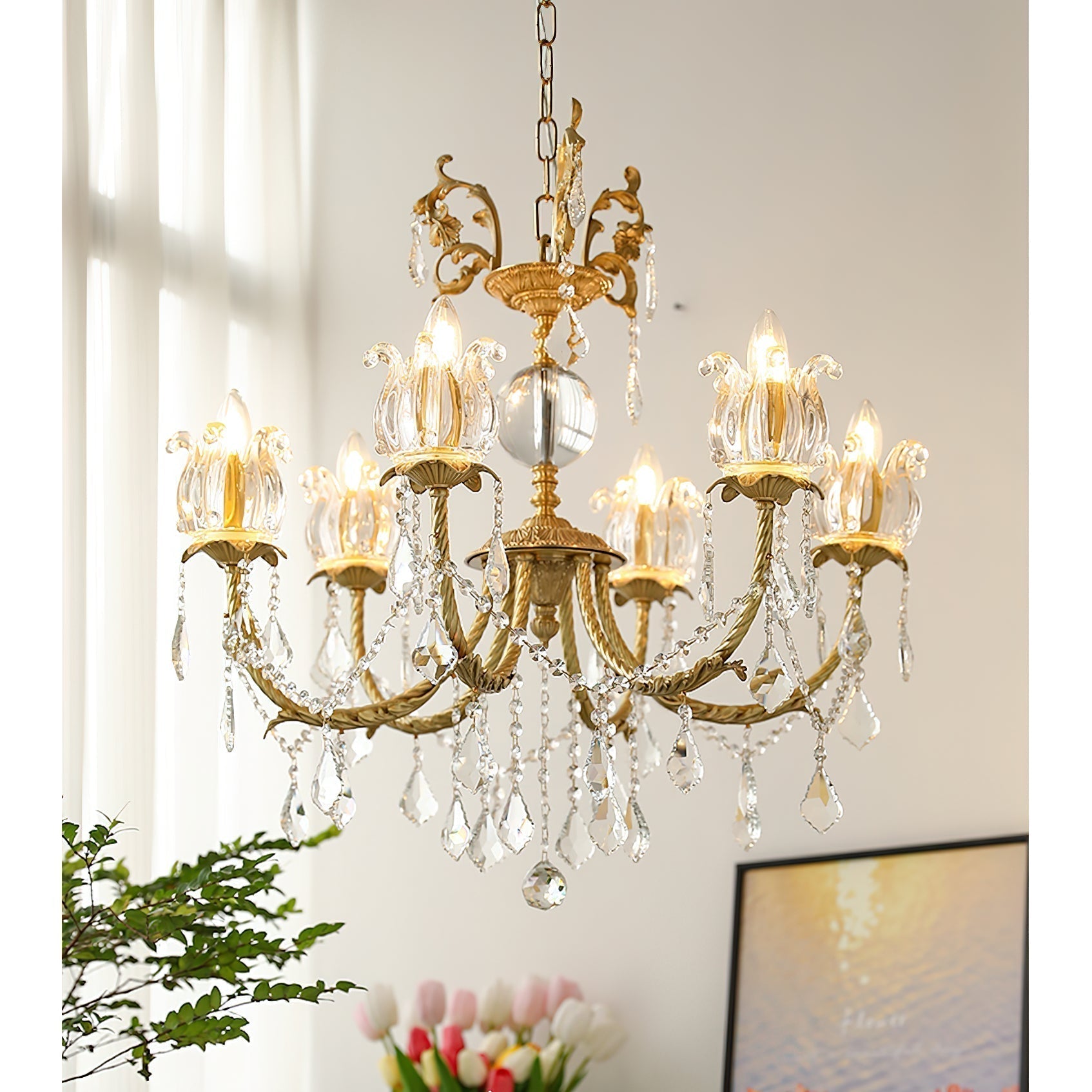 Evynyra Kristall Postmodern Luxus Kronleuchter-Letslighting