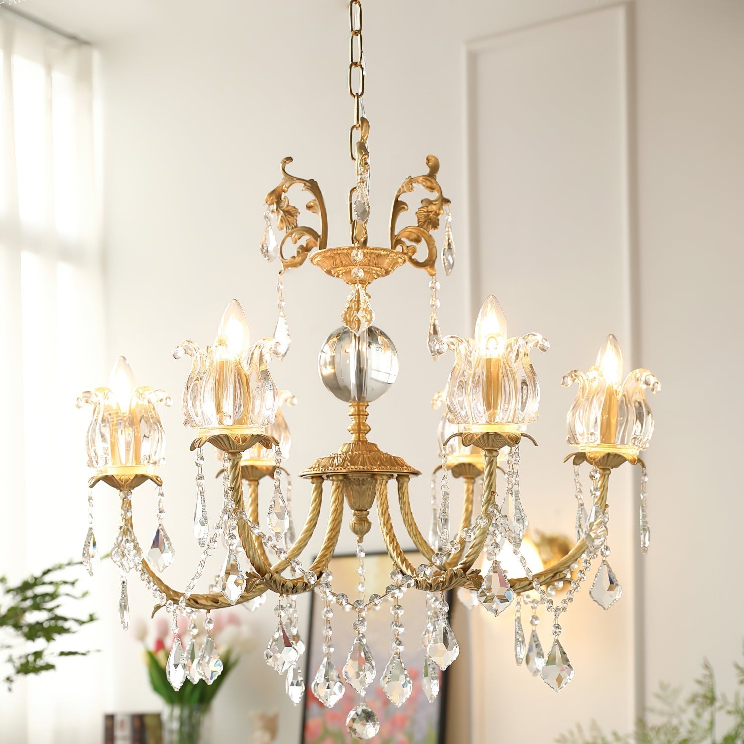 Evynyra Kristall Postmodern Luxus Kronleuchter-Letslighting