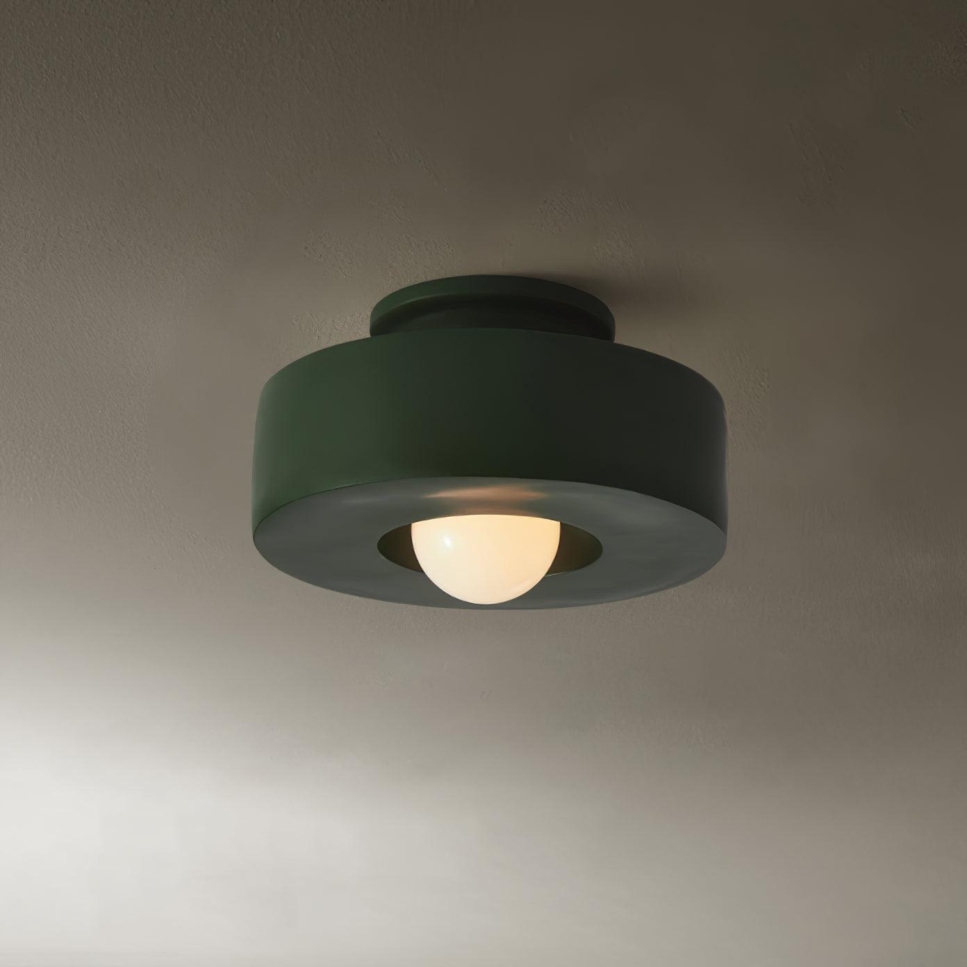 Lustra Deckenleuchte Simon Resin Zylindrisch-Letslighting