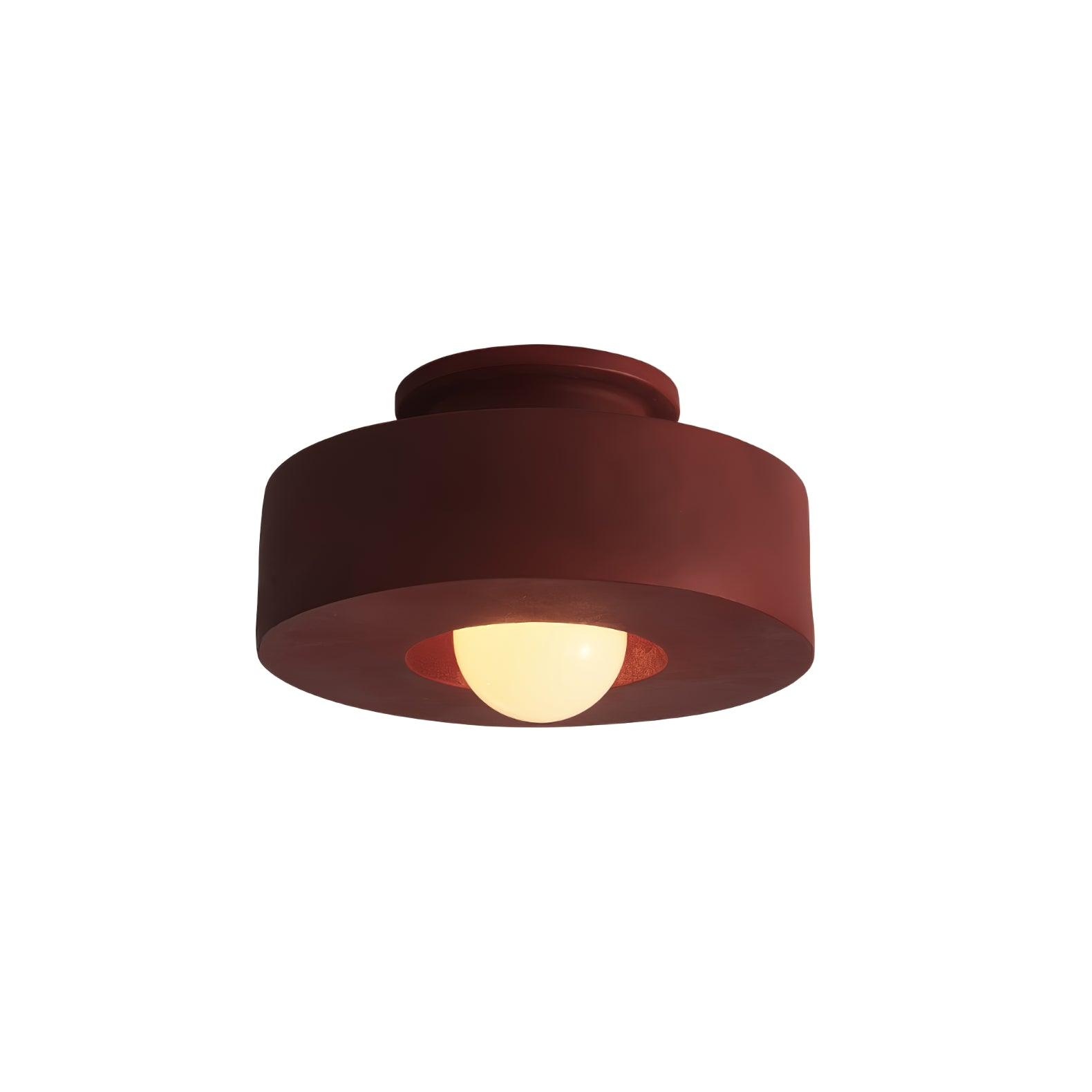 Lustra Deckenleuchte Simon Resin Zylindrisch-Letslighting