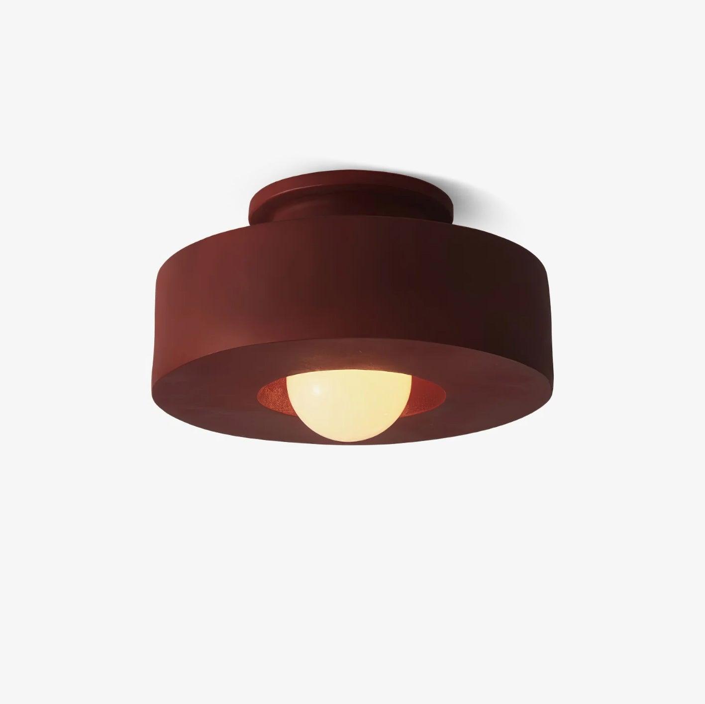 Lustra Deckenleuchte Simon Resin Zylindrisch-Letslighting