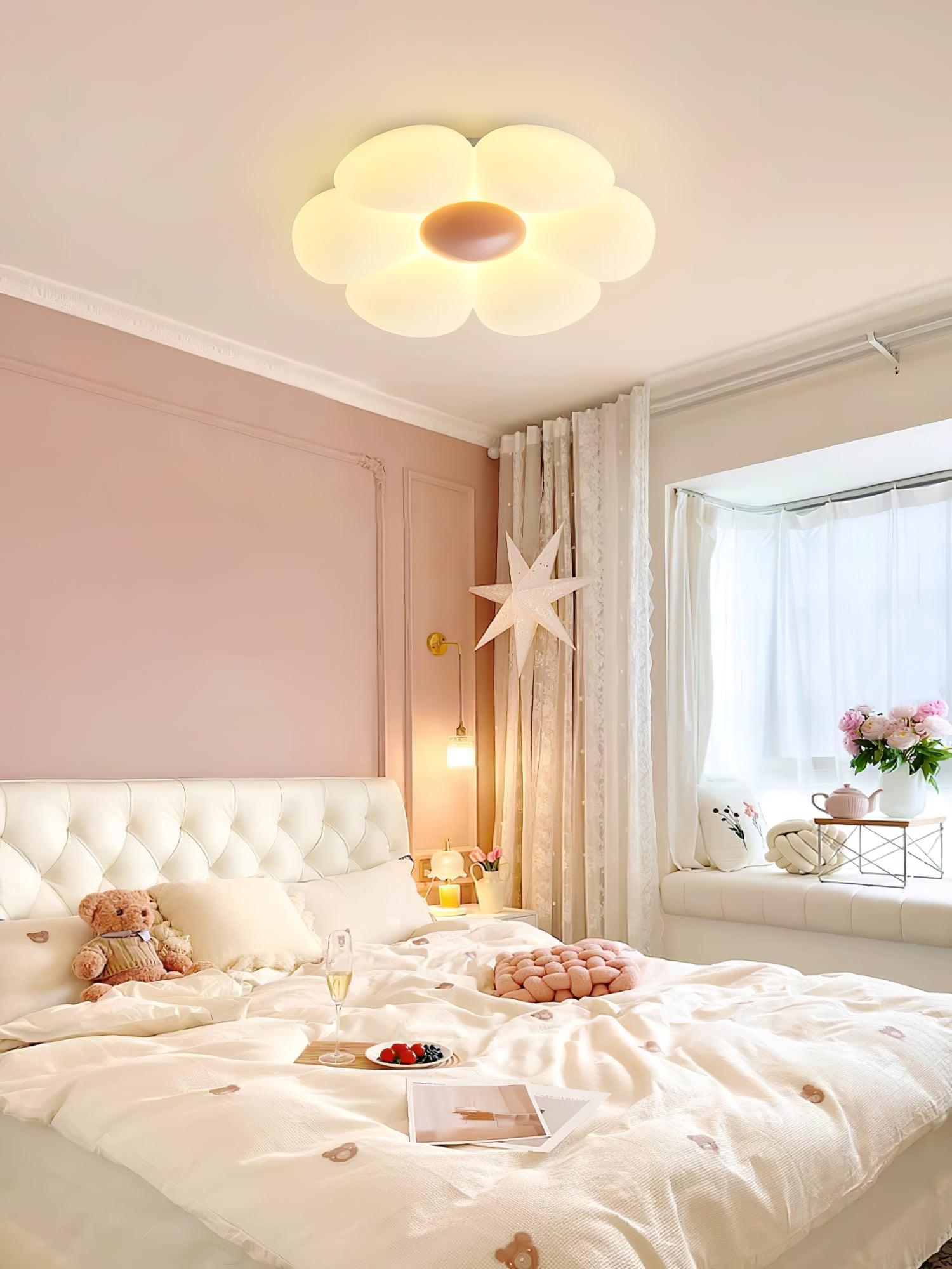 Six-leaf Flower Kids Room Ceiling Lamp - Blowlighting