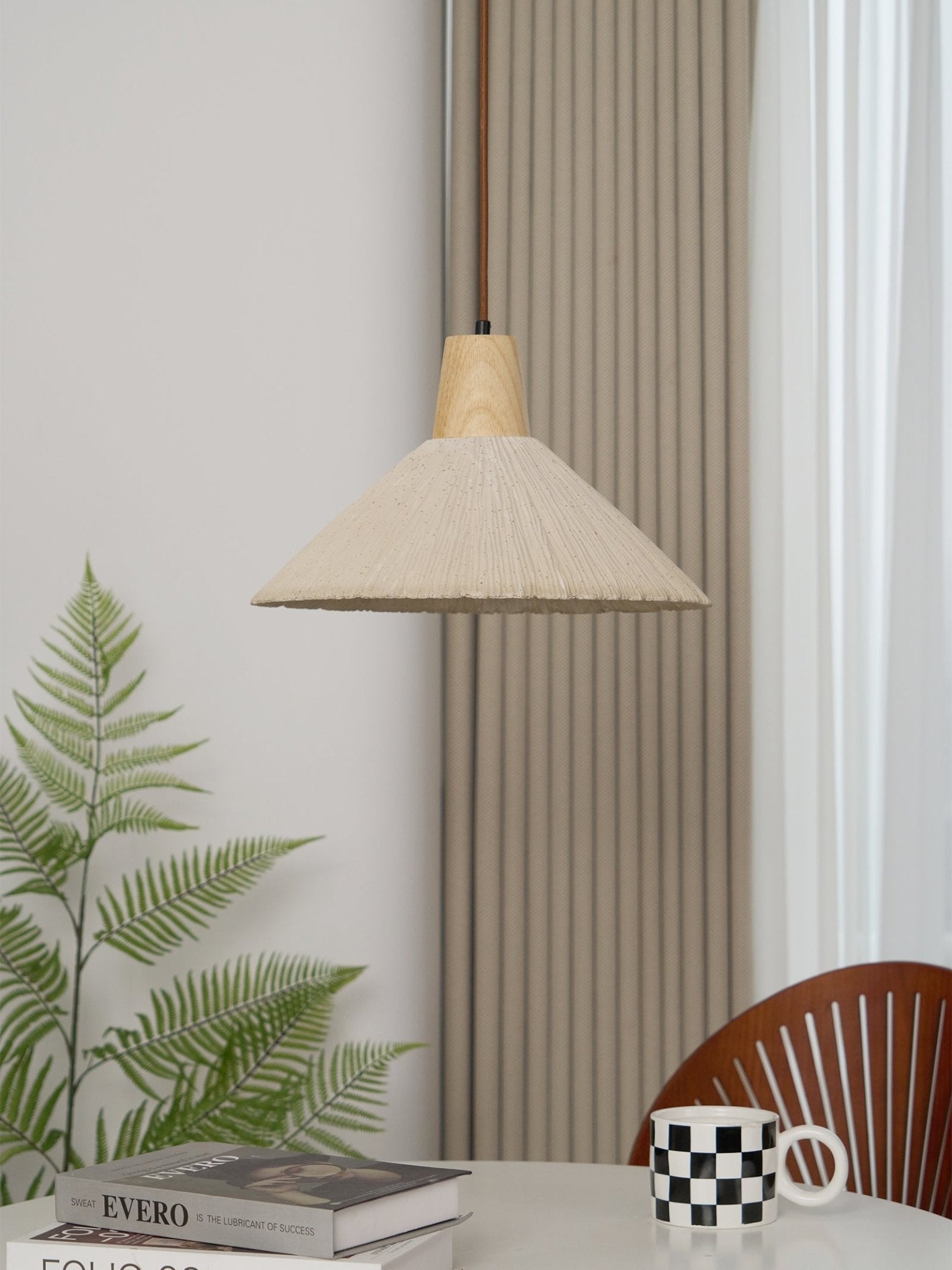 Solara Beton Falten Pendelleuchte-Letslighting