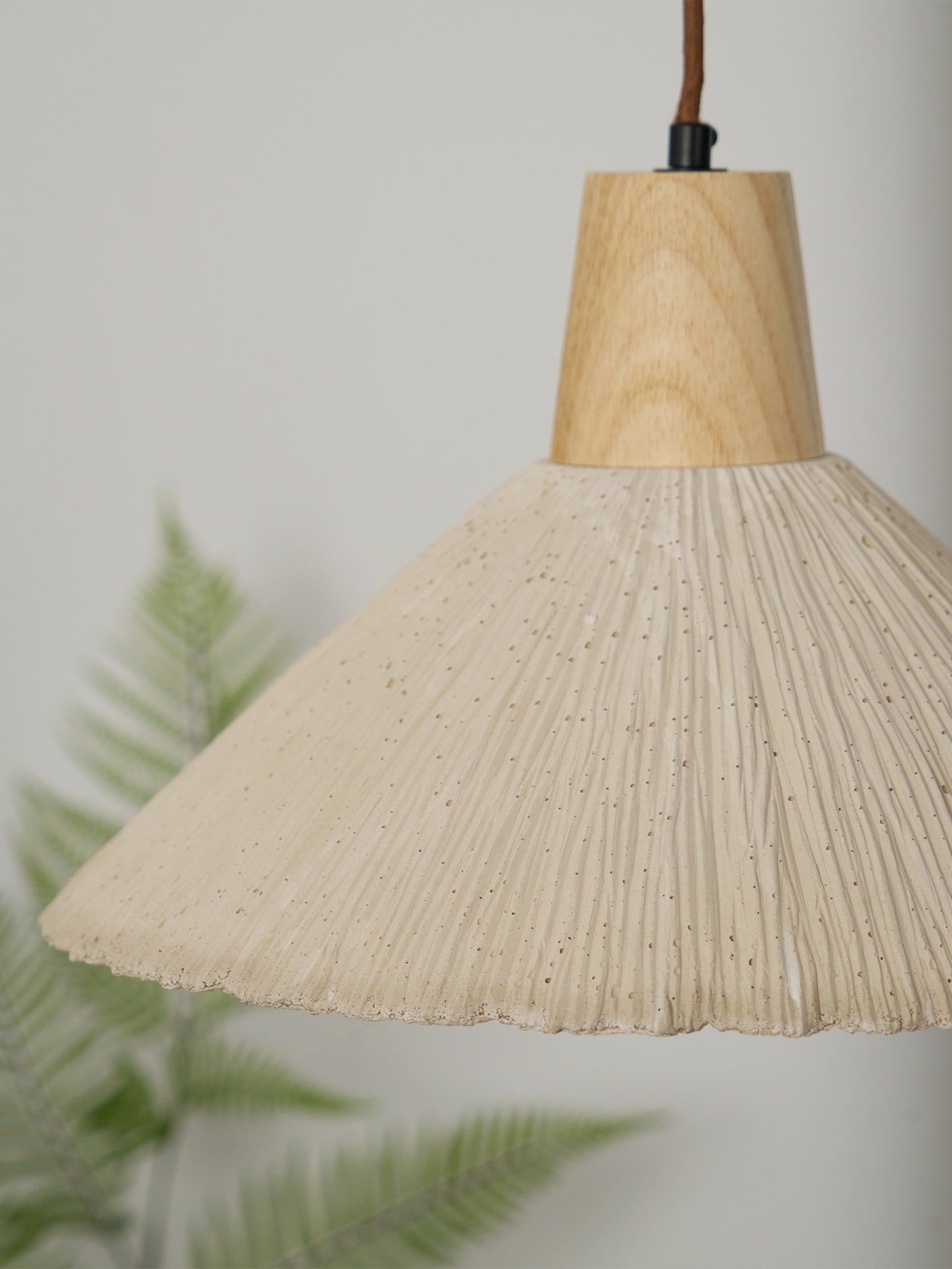 Solara Beton Falten Pendelleuchte-Letslighting