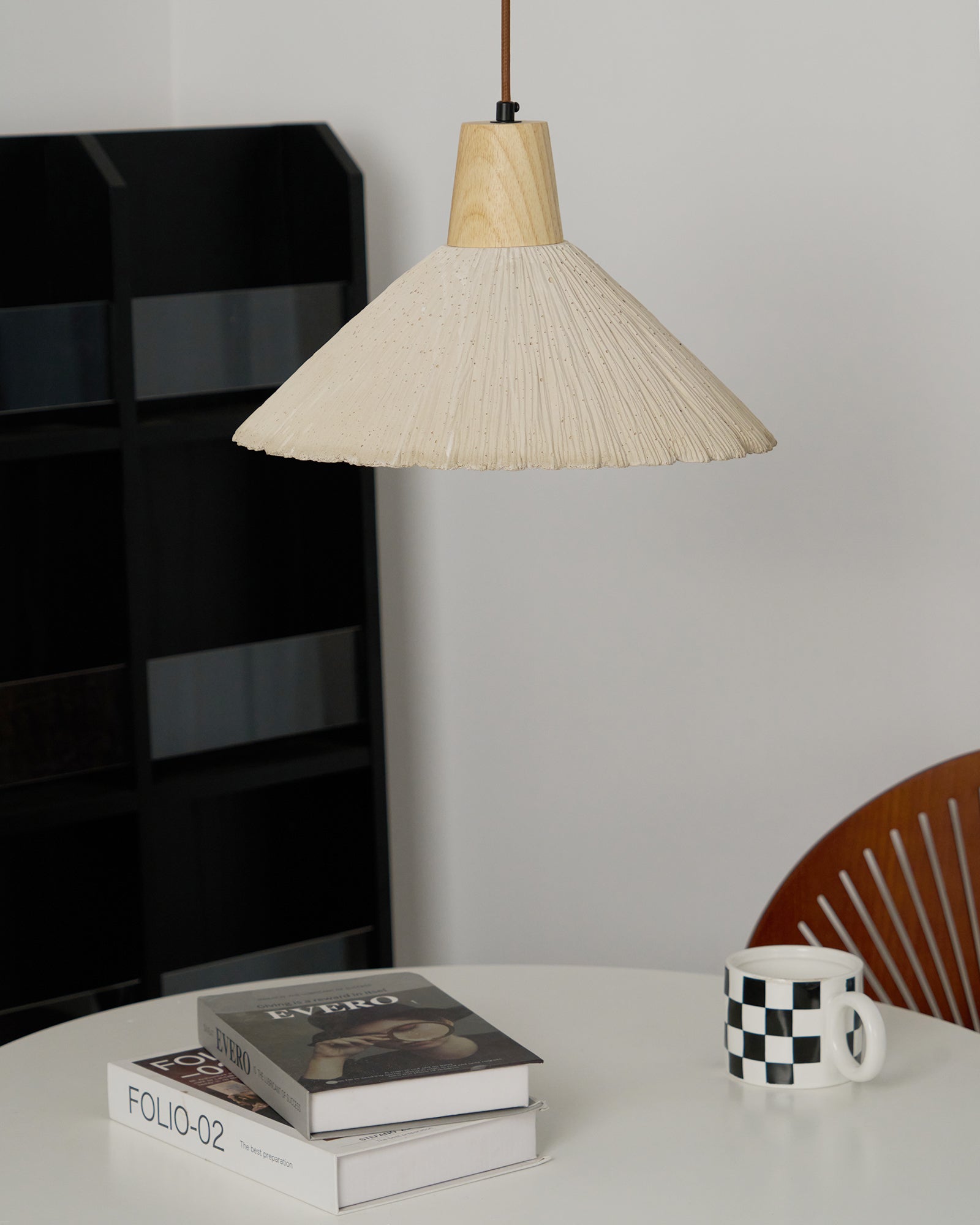 Solara Beton Falten Pendelleuchte-Letslighting