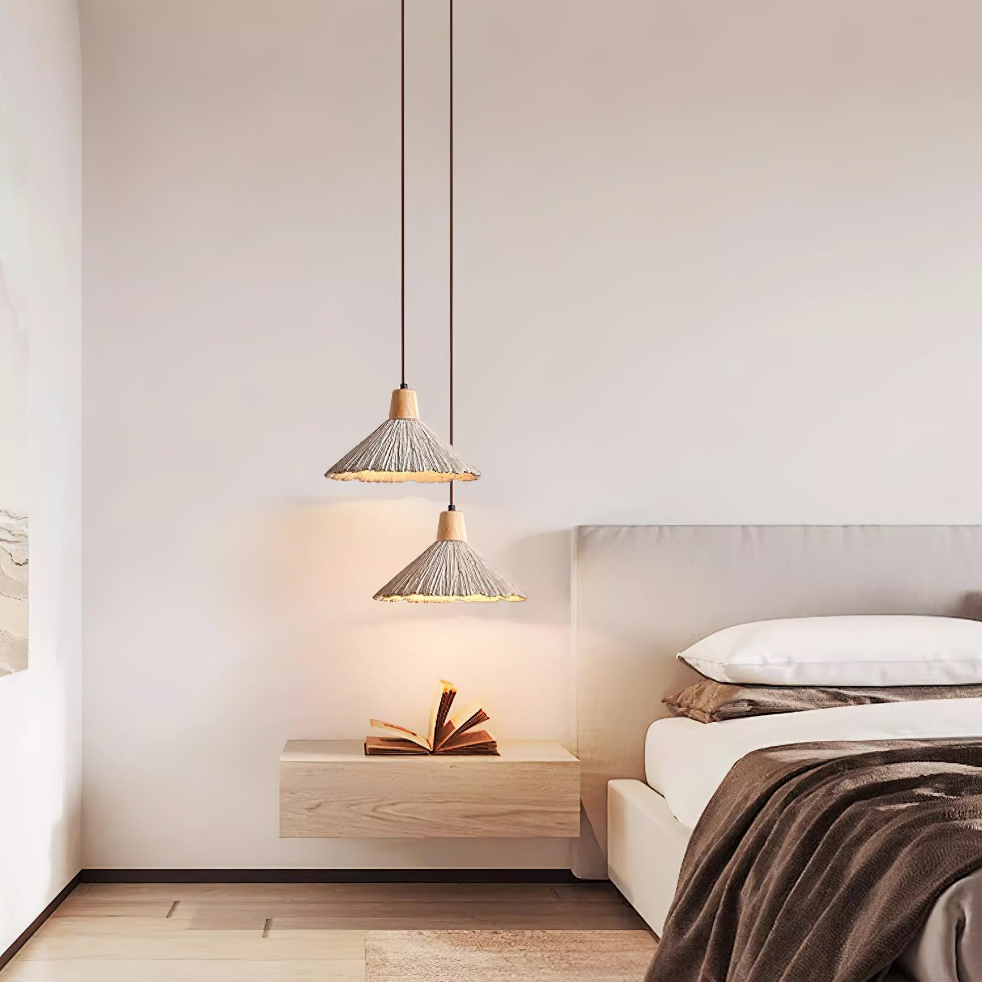 Sawyer Minimalistische Zement-Pendelleuchte-Letslighting