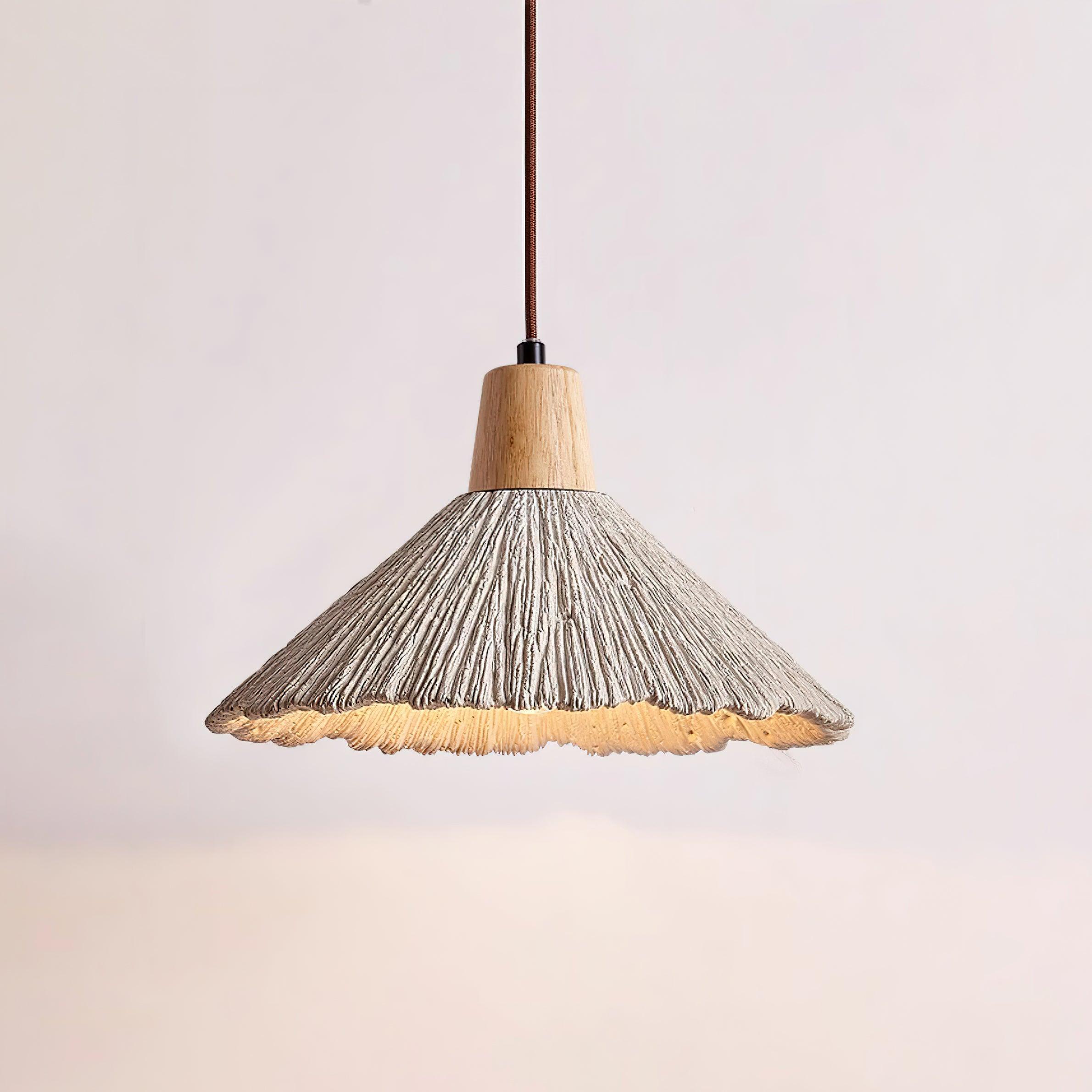 Sawyer Minimalistische Zement-Pendelleuchte-Letslighting
