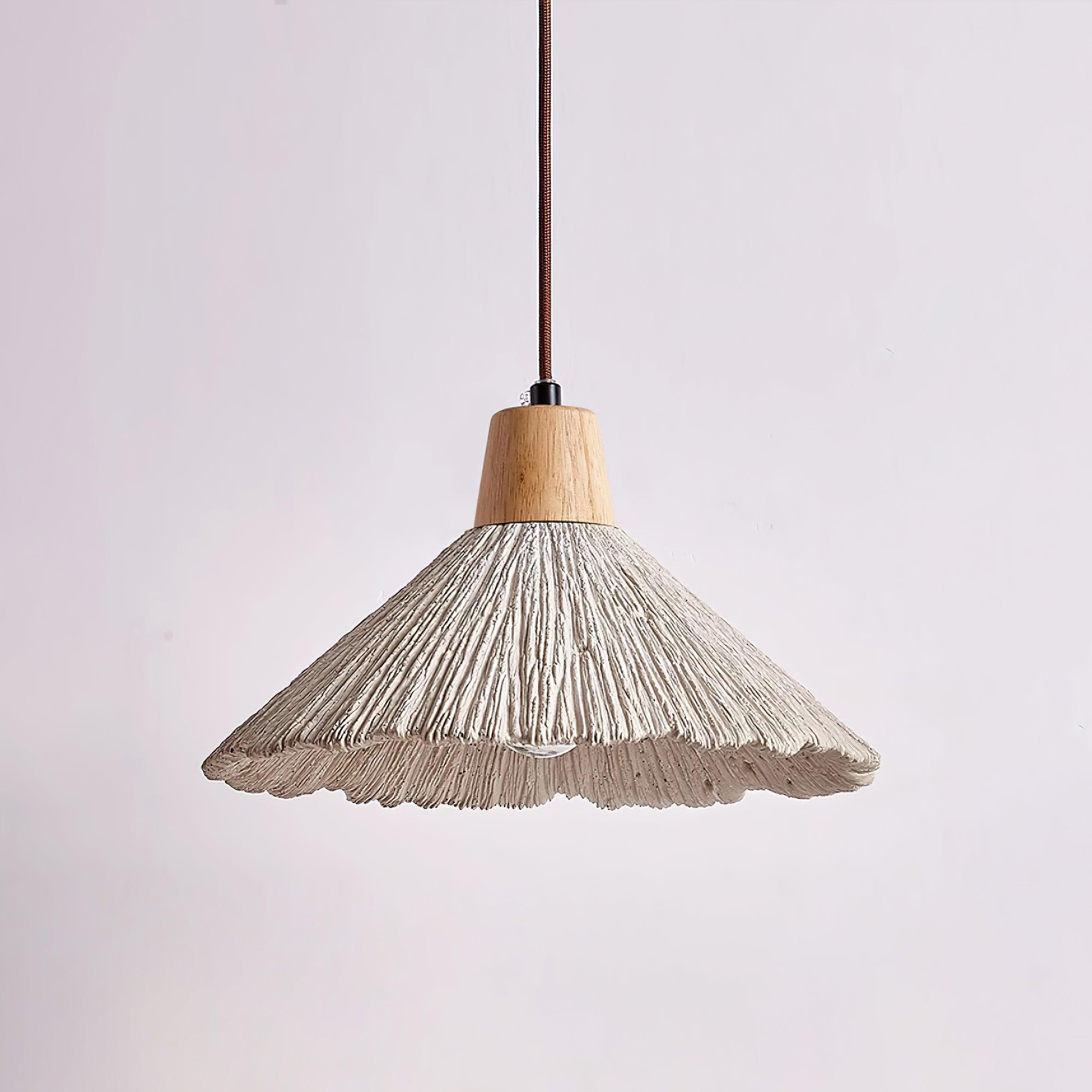 Sawyer Minimalistische Zement-Pendelleuchte-Letslighting