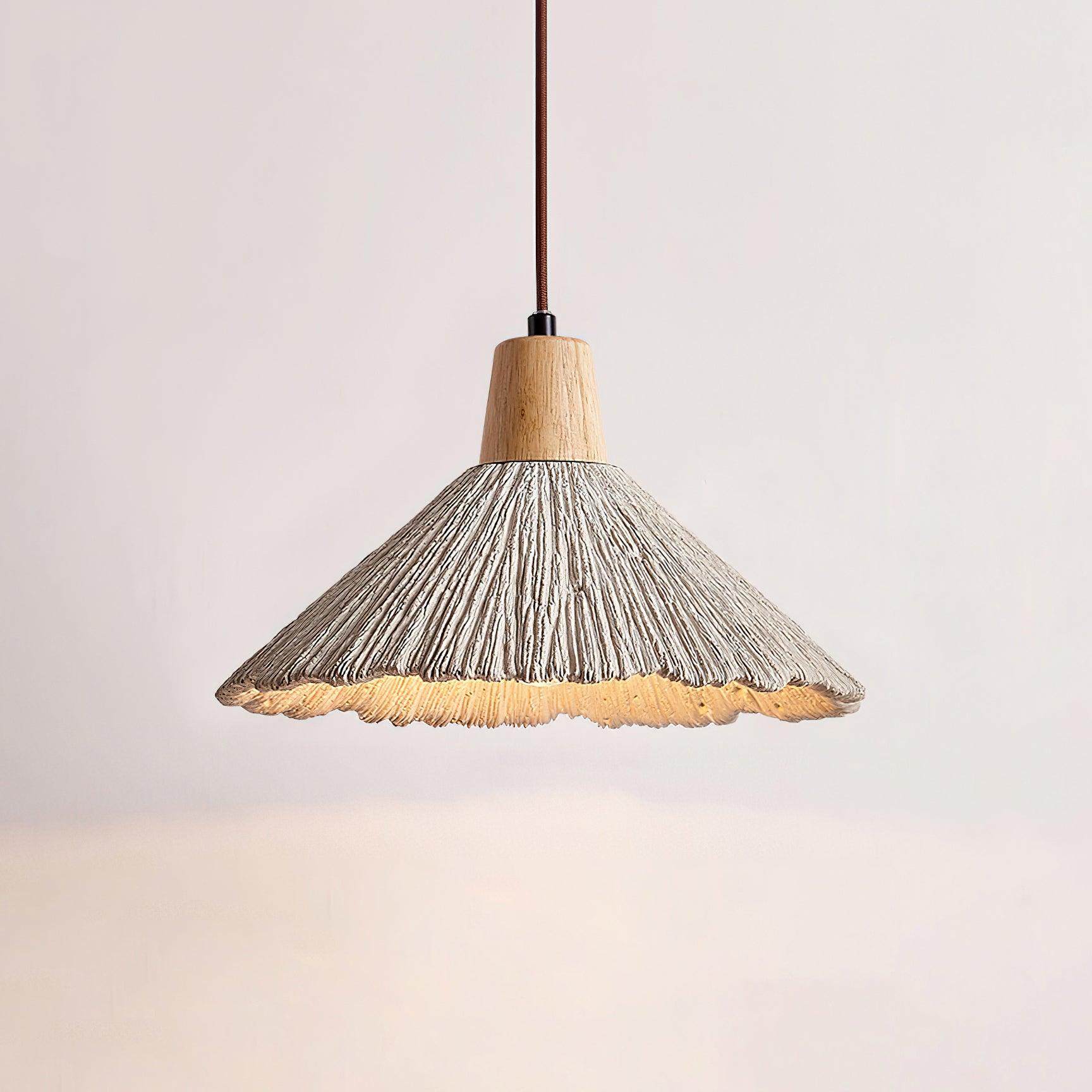 Sawyer Minimalistische Zement-Pendelleuchte-Letslighting
