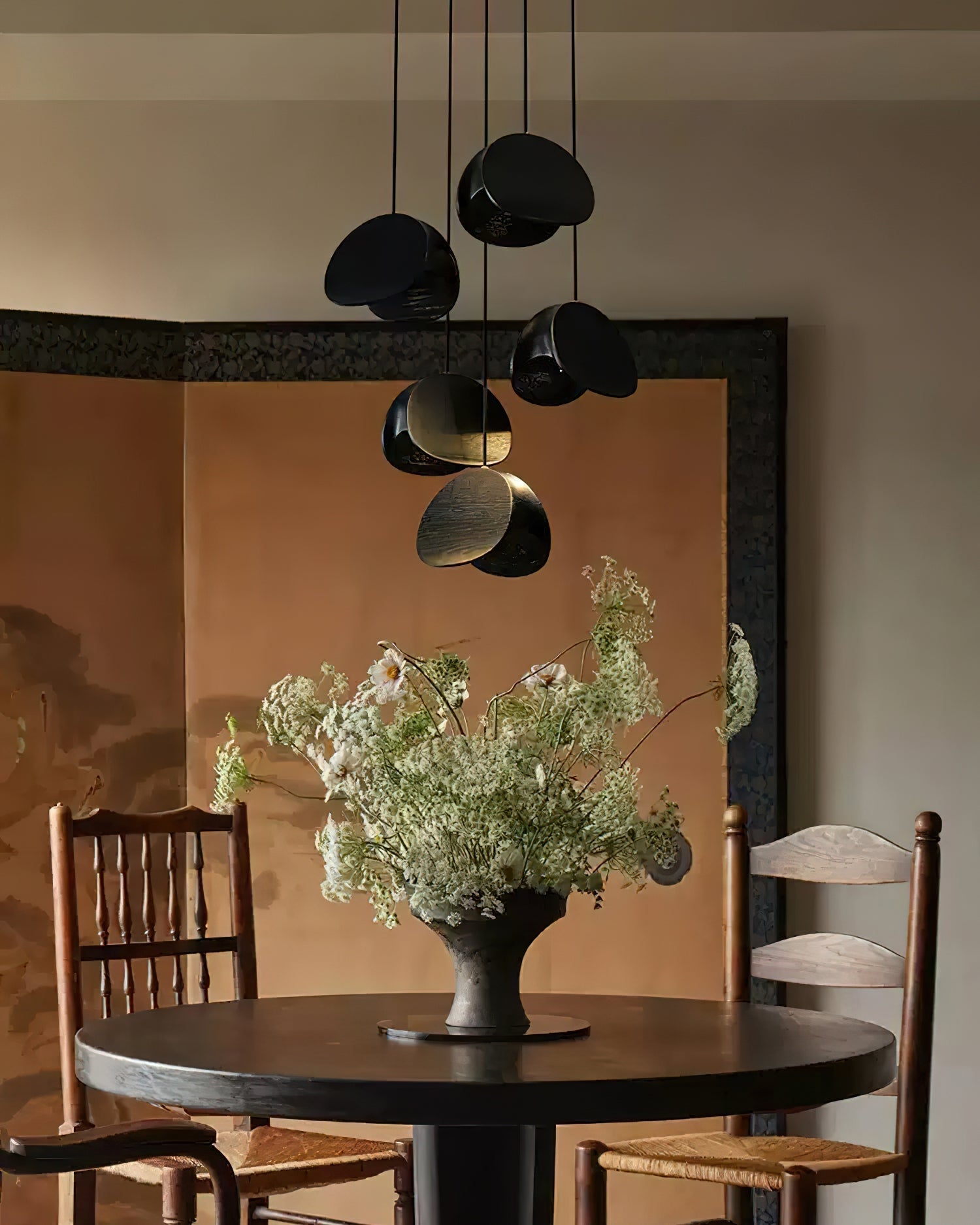 Elmiren Cluster Wood Pendant Light - Blowlighting