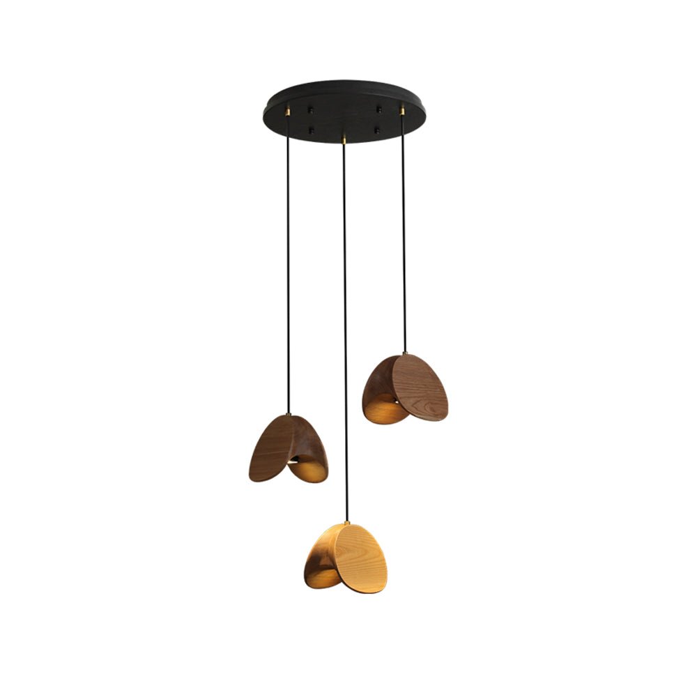 Elmiren Cluster Wood Pendant Light - Blowlighting