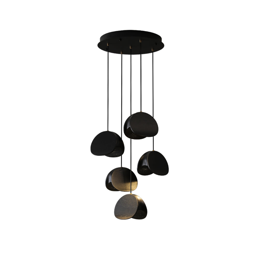 Elmiren Cluster Wood Pendant Light - Blowlighting