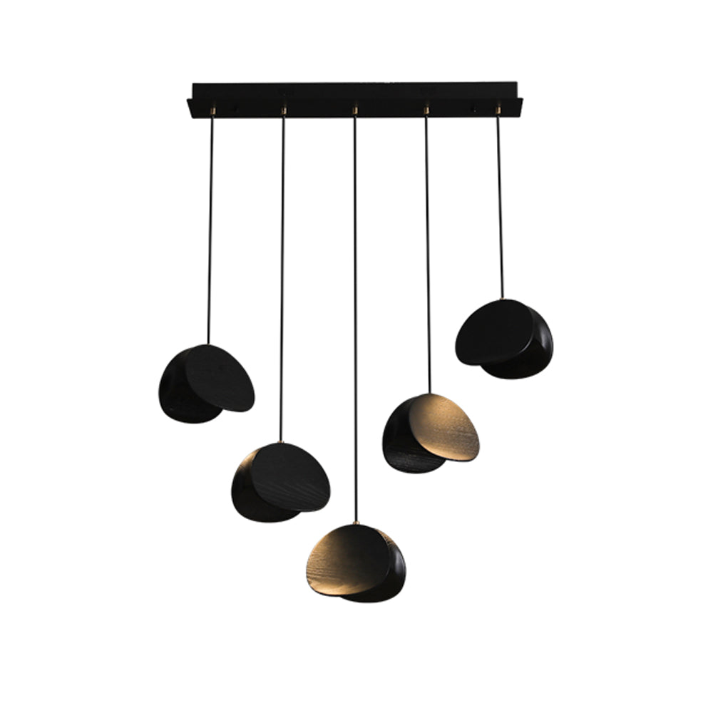 Elmiren Cluster Wood Pendant Light - Blowlighting